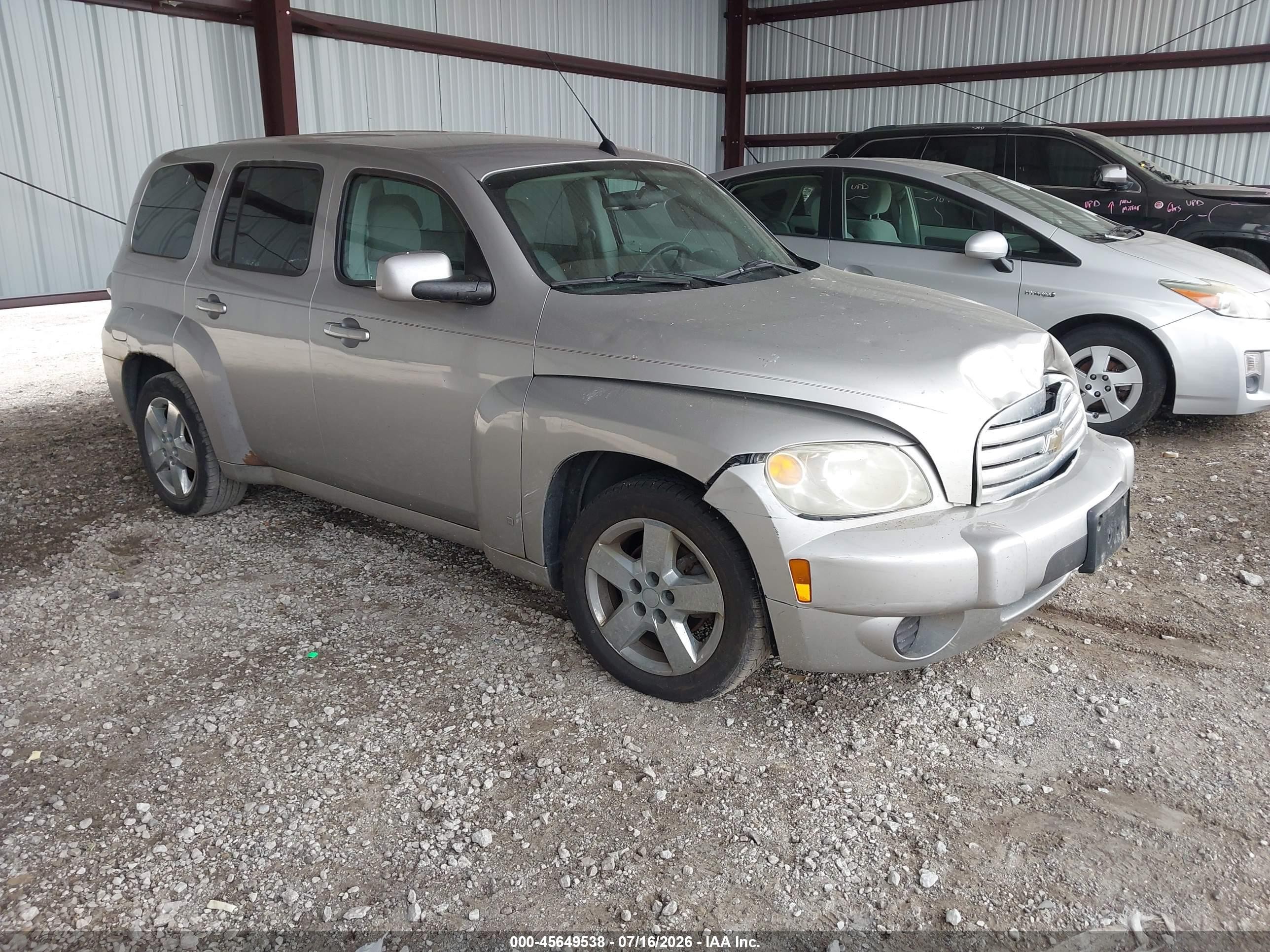 2008 Chevrolet Hhr Lt Серебряный vin: 3GNDA23D48S598274
