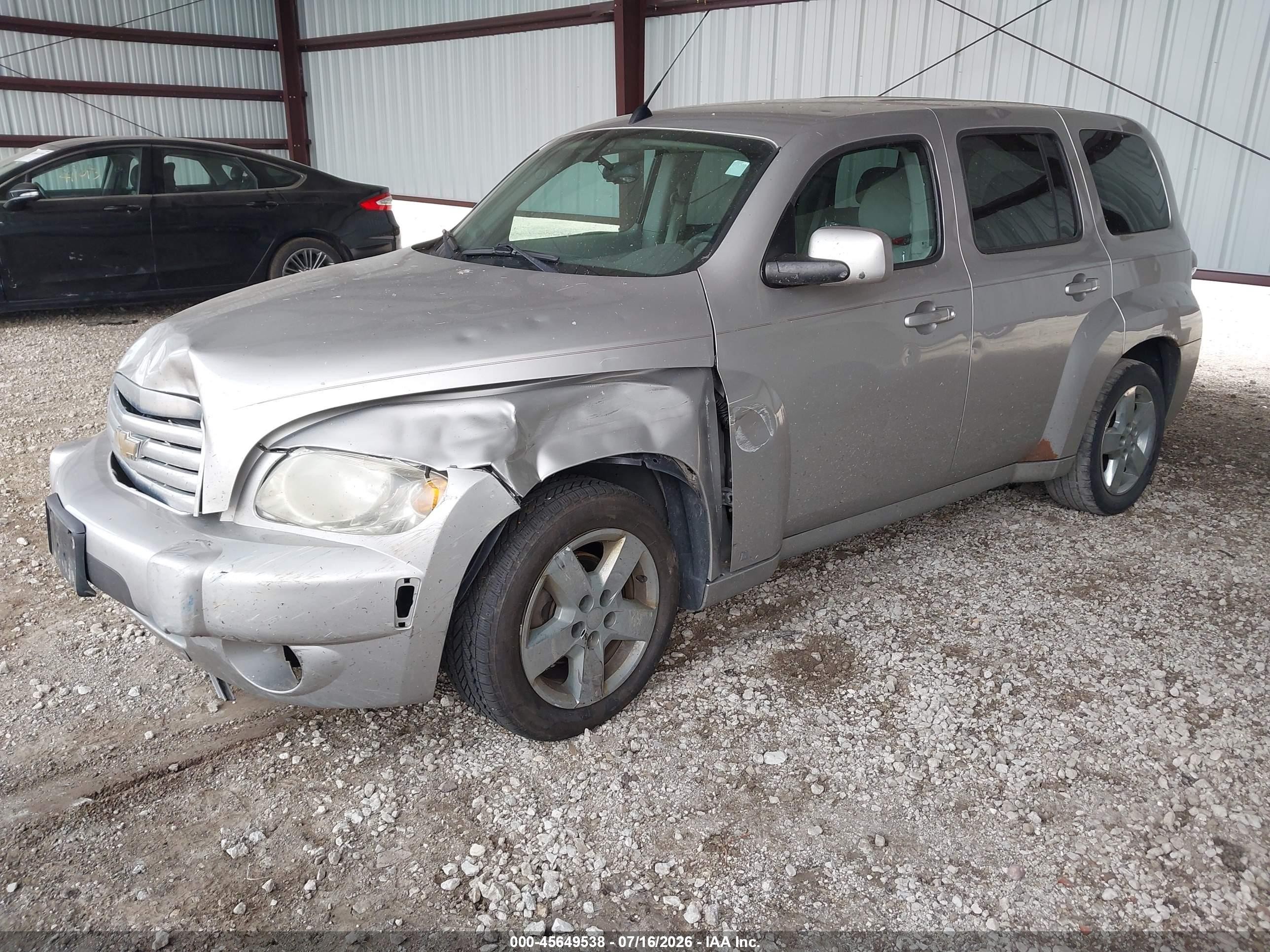 2008 Chevrolet Hhr Lt Silver vin: 3GNDA23D48S598274
