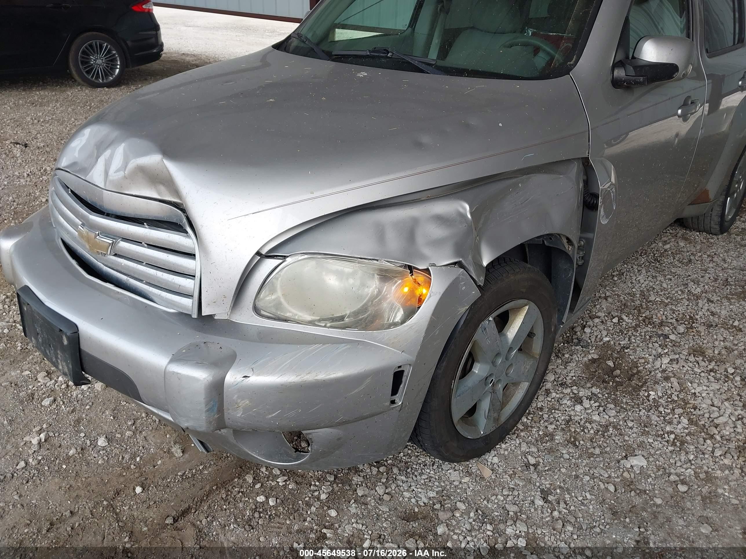 2008 Chevrolet Hhr Lt Silver vin: 3GNDA23D48S598274