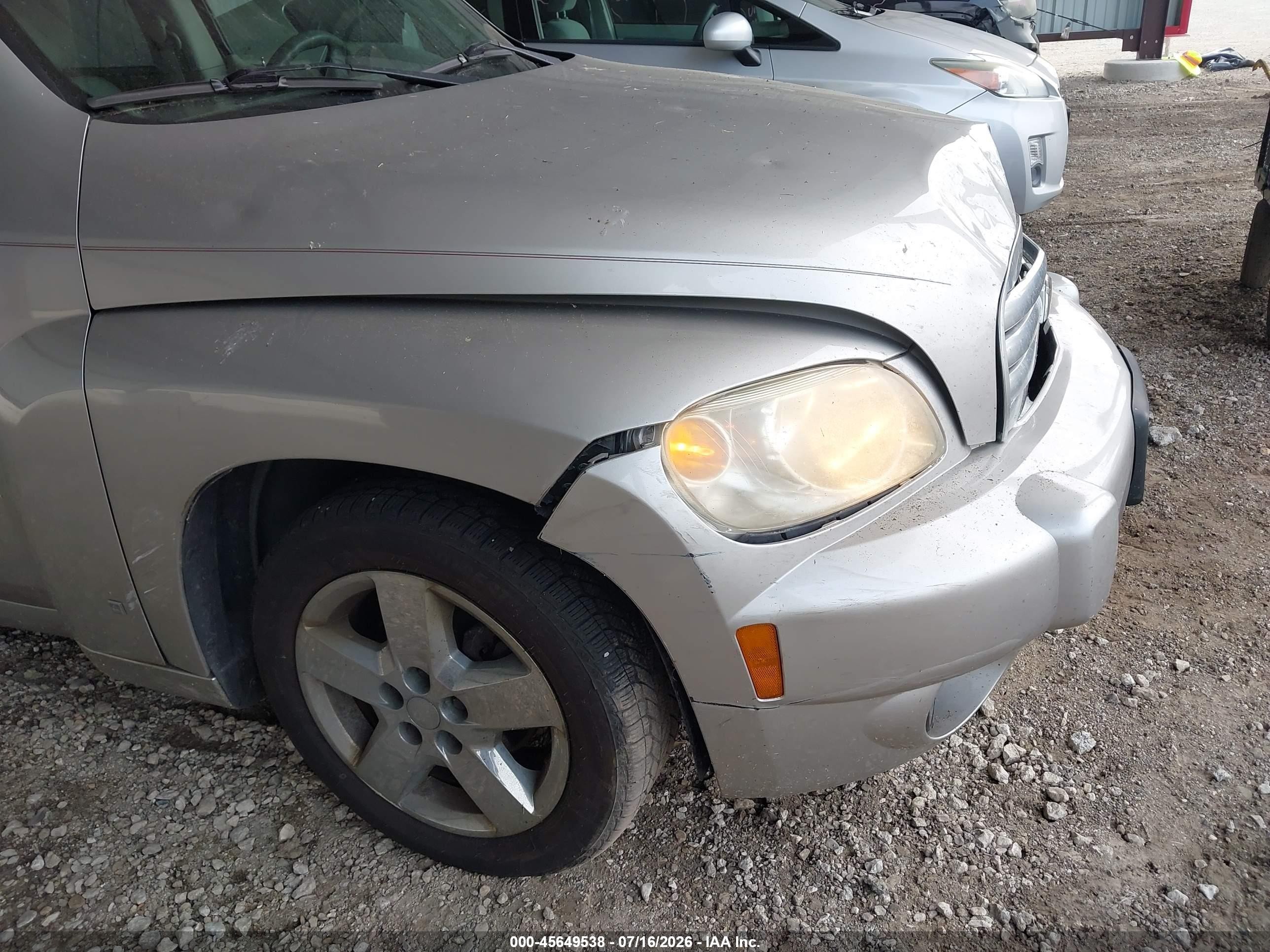 2008 Chevrolet Hhr Lt Silver vin: 3GNDA23D48S598274
