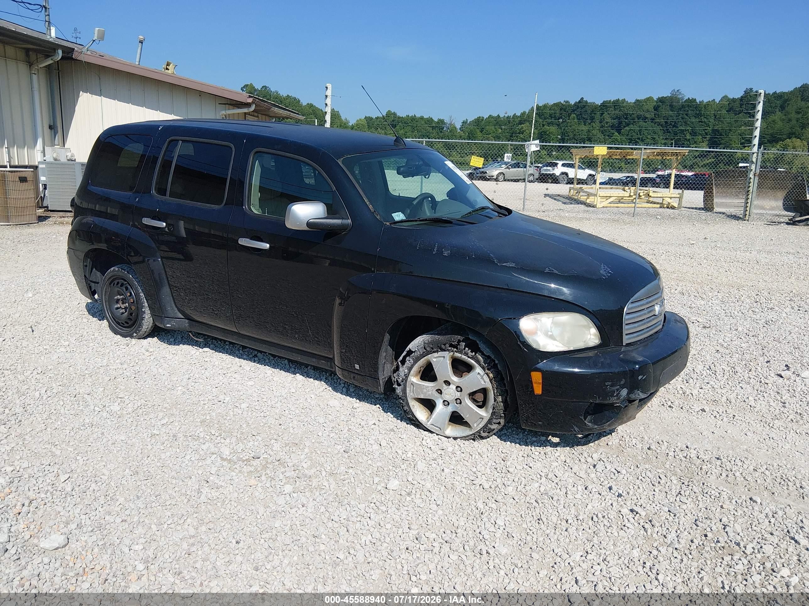 2006 Chevrolet Hhr Lt Black vin: 3GNDA23D66S660349