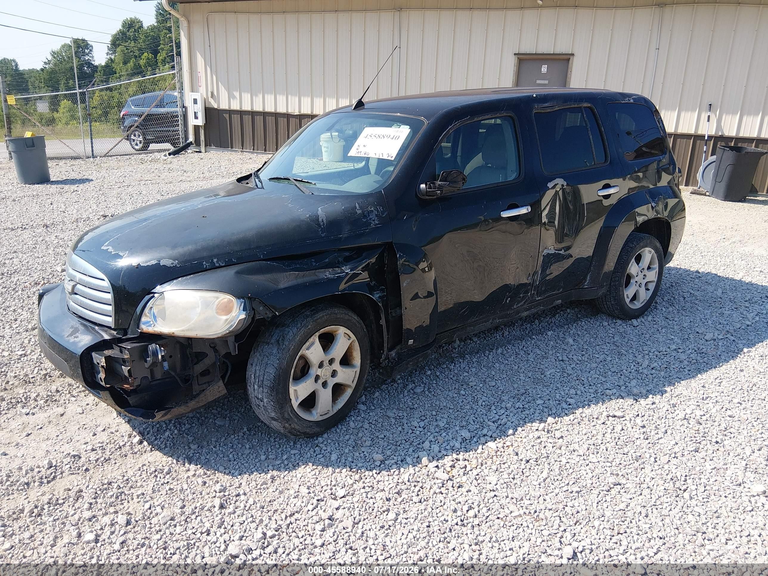 2006 Chevrolet Hhr Lt Black vin: 3GNDA23D66S660349