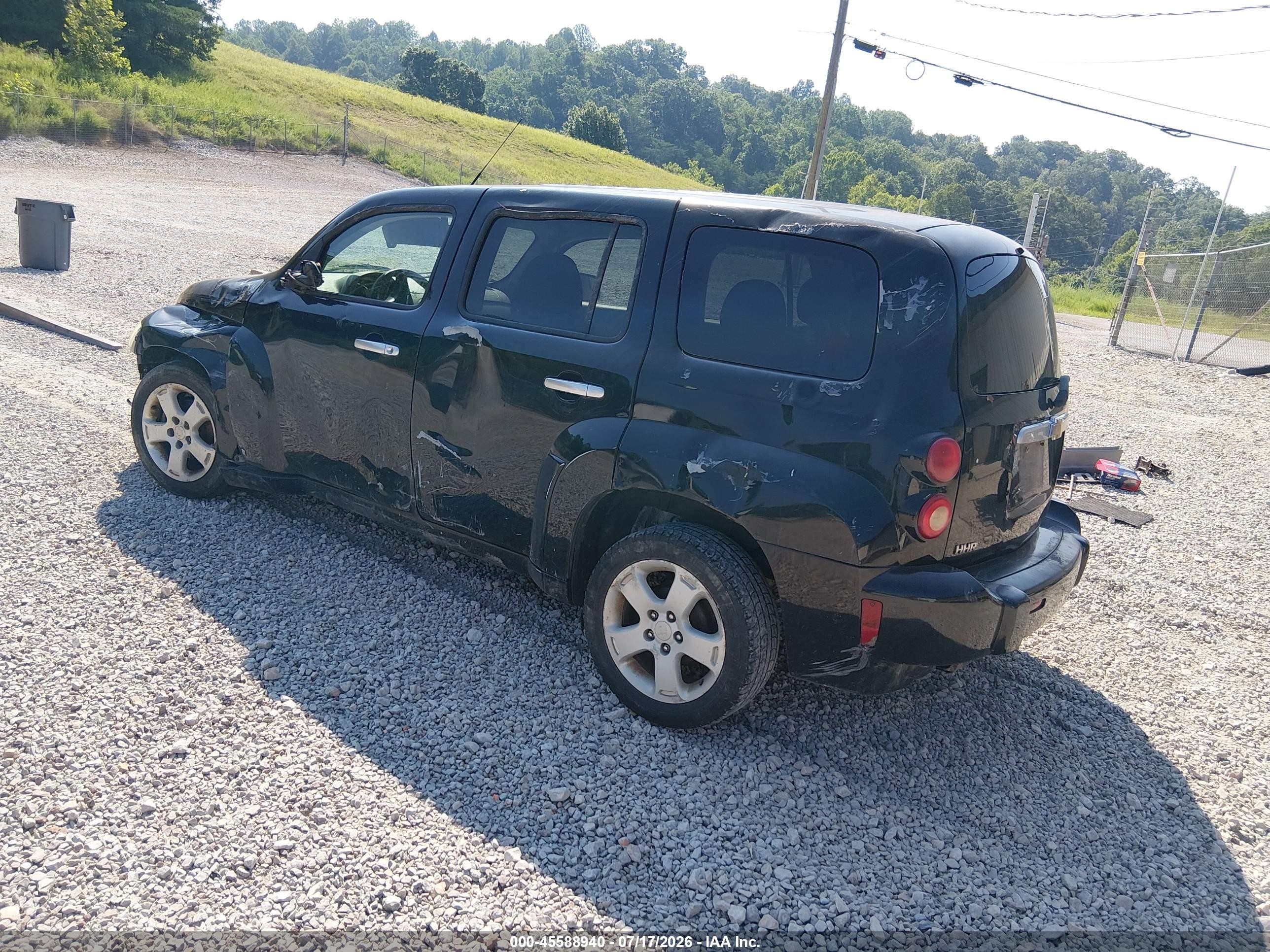 2006 Chevrolet Hhr Lt Black vin: 3GNDA23D66S660349