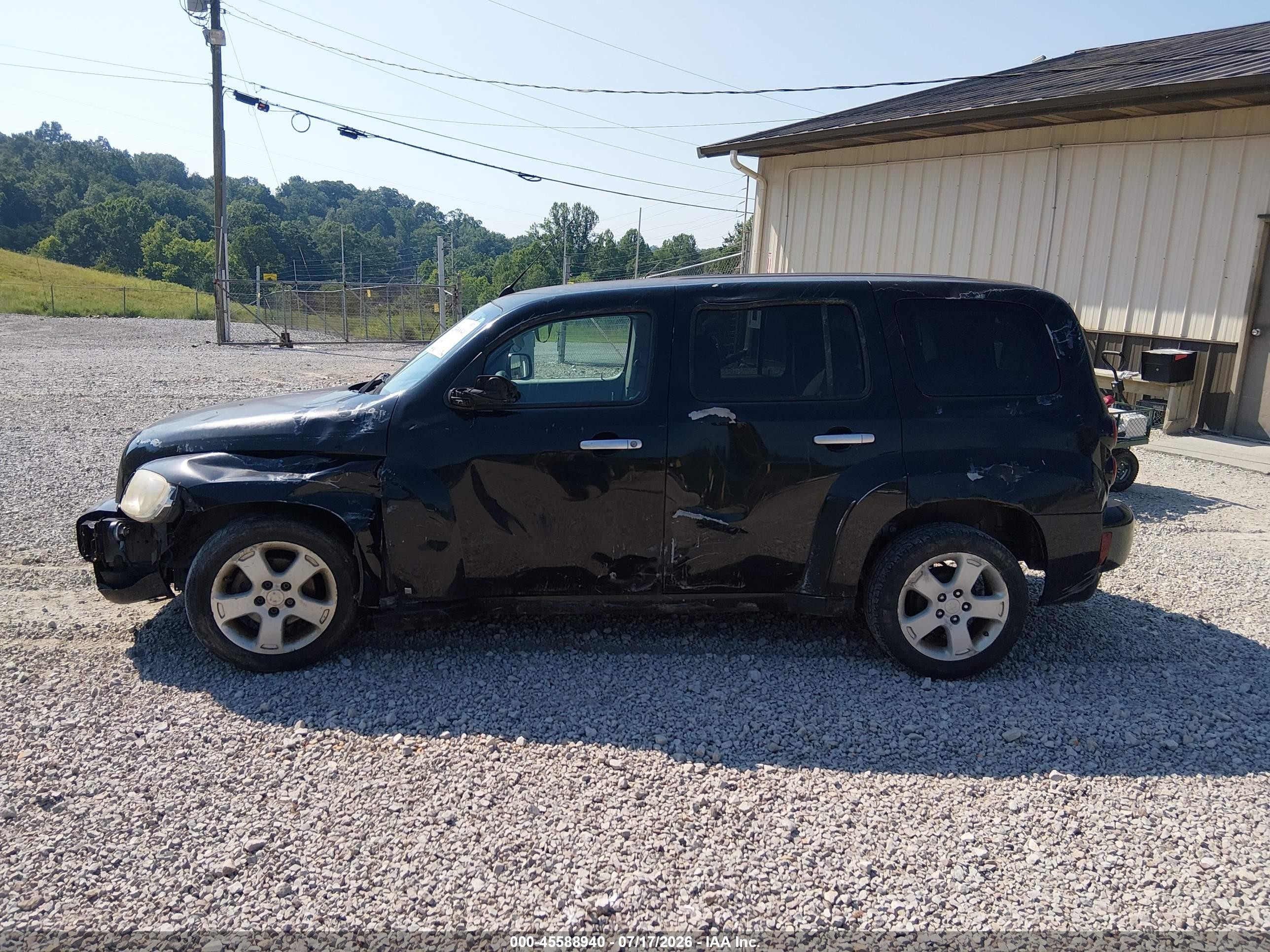 2006 Chevrolet Hhr Lt Black vin: 3GNDA23D66S660349