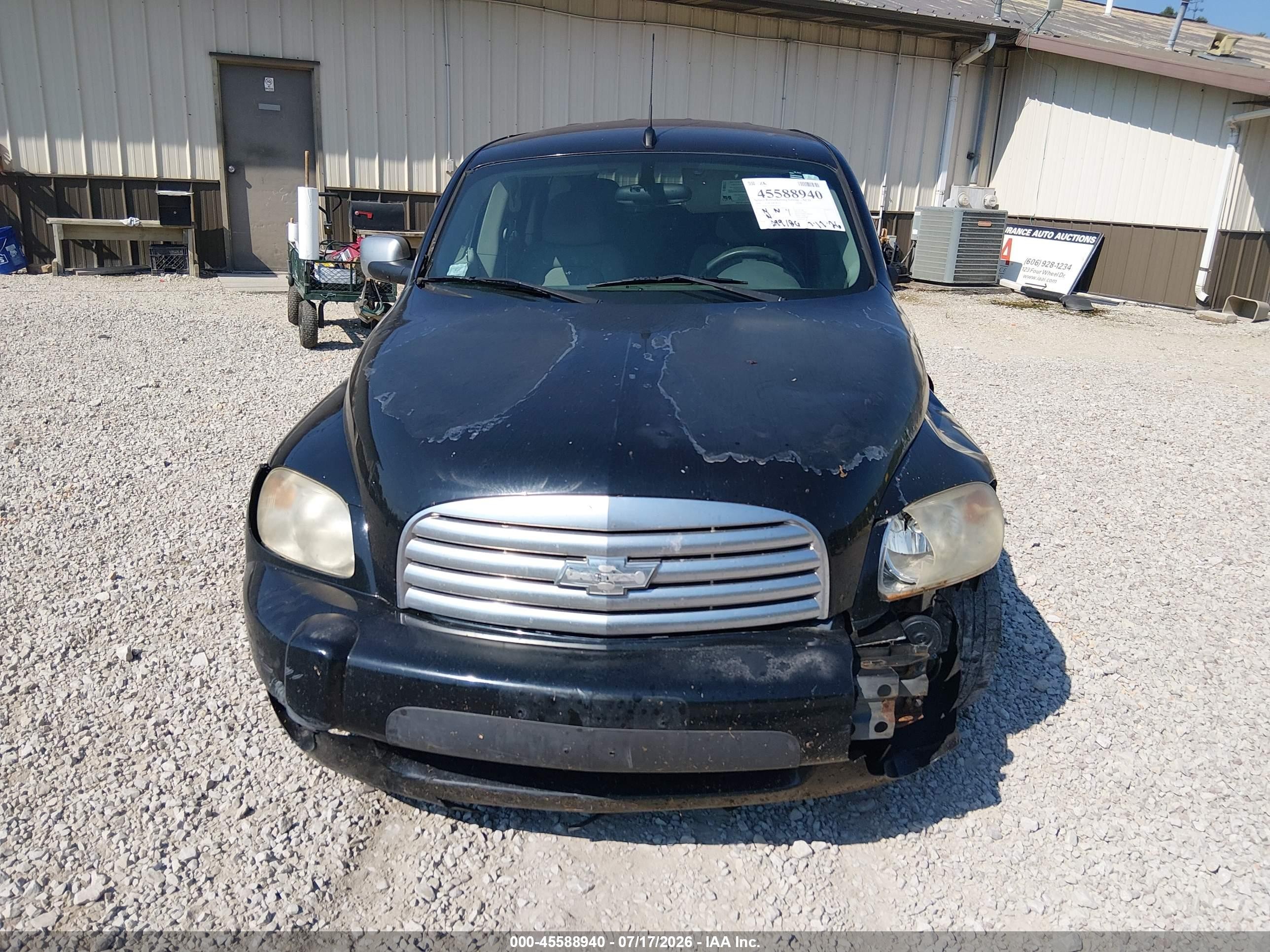 2006 Chevrolet Hhr Lt Black vin: 3GNDA23D66S660349
