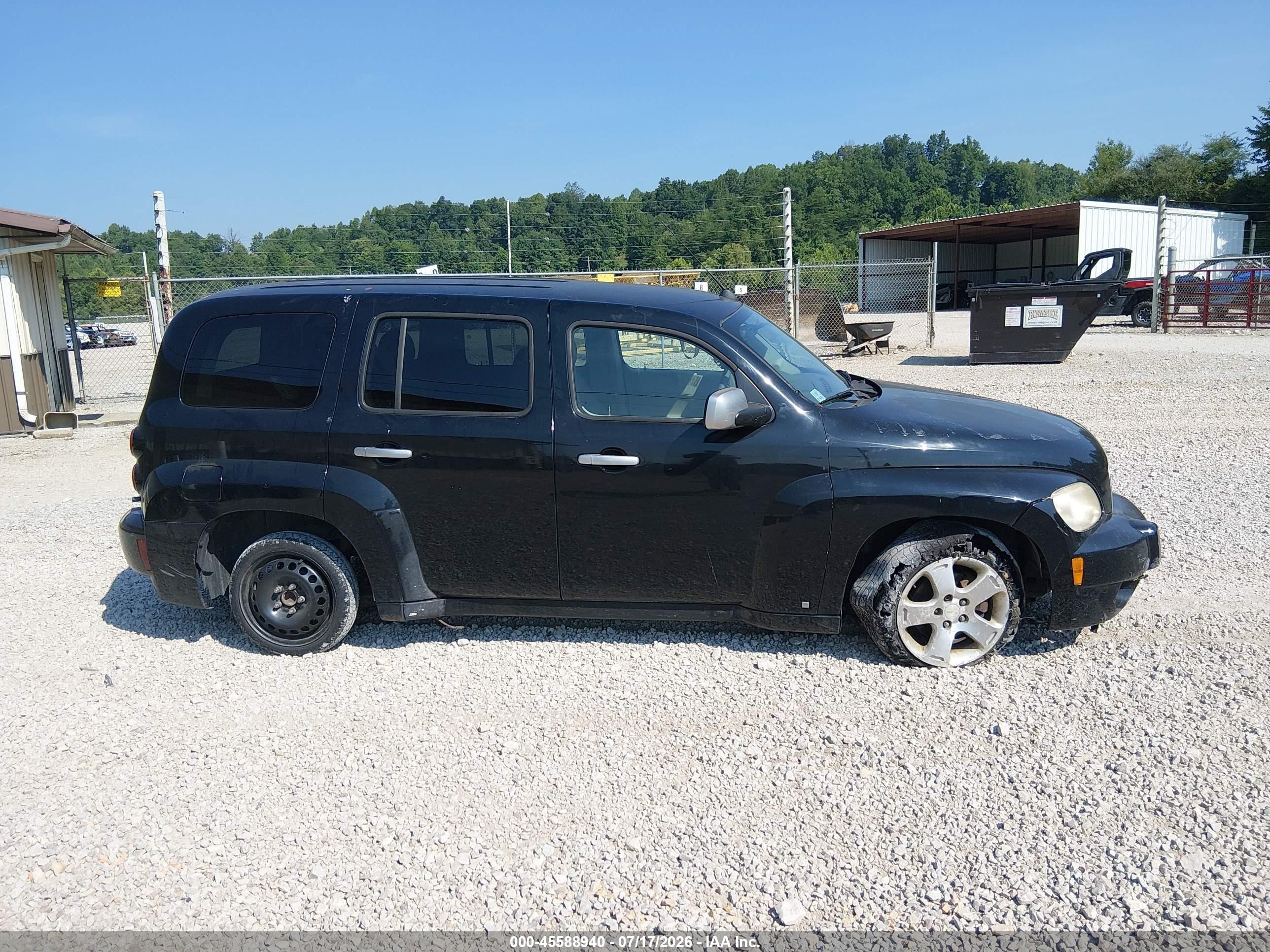 2006 Chevrolet Hhr Lt Black vin: 3GNDA23D66S660349