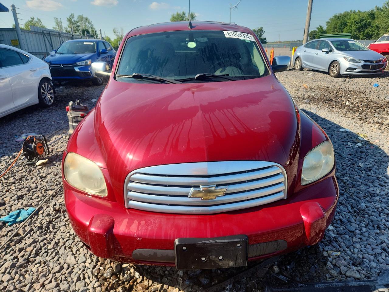 2007 Chevrolet Hhr Lt Burgundy vin: 3GNDA23D67S509769