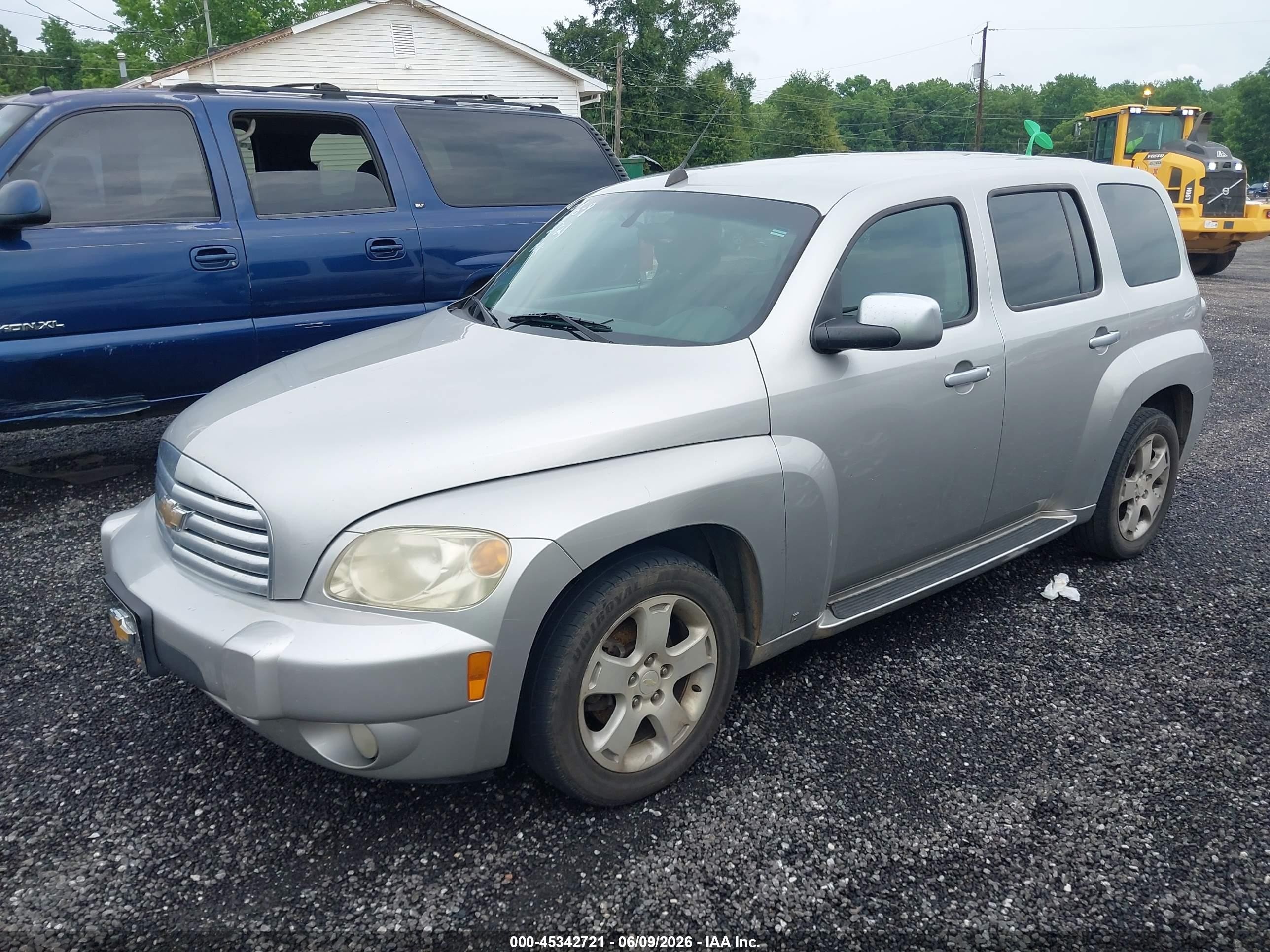 2007 Chevrolet Hhr Lt Silver vin: 3GNDA23D67S512817