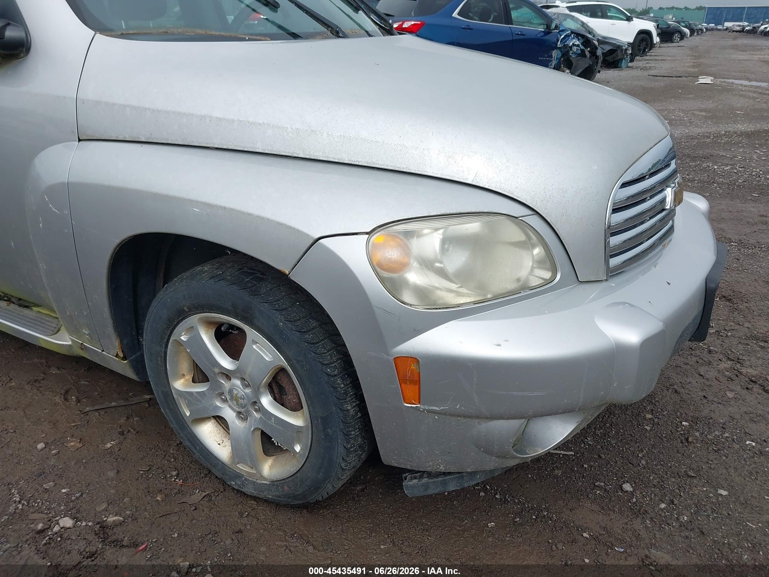2007 Chevrolet Hhr Lt Silver vin: 3GNDA23D67S564769