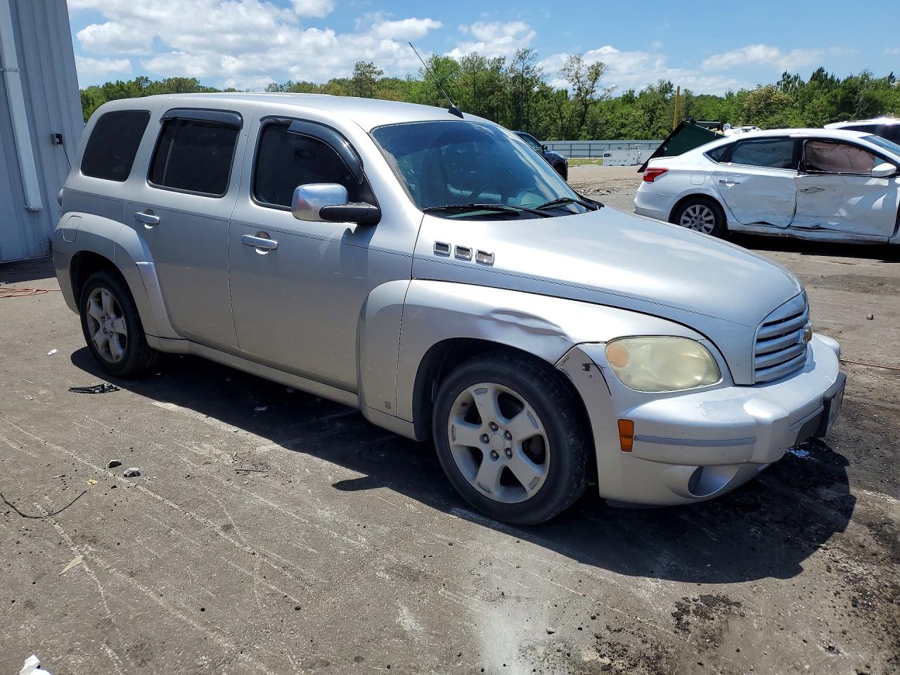 2007 Chevrolet Hhr Lt Silver vin: 3GNDA23D67S597139
