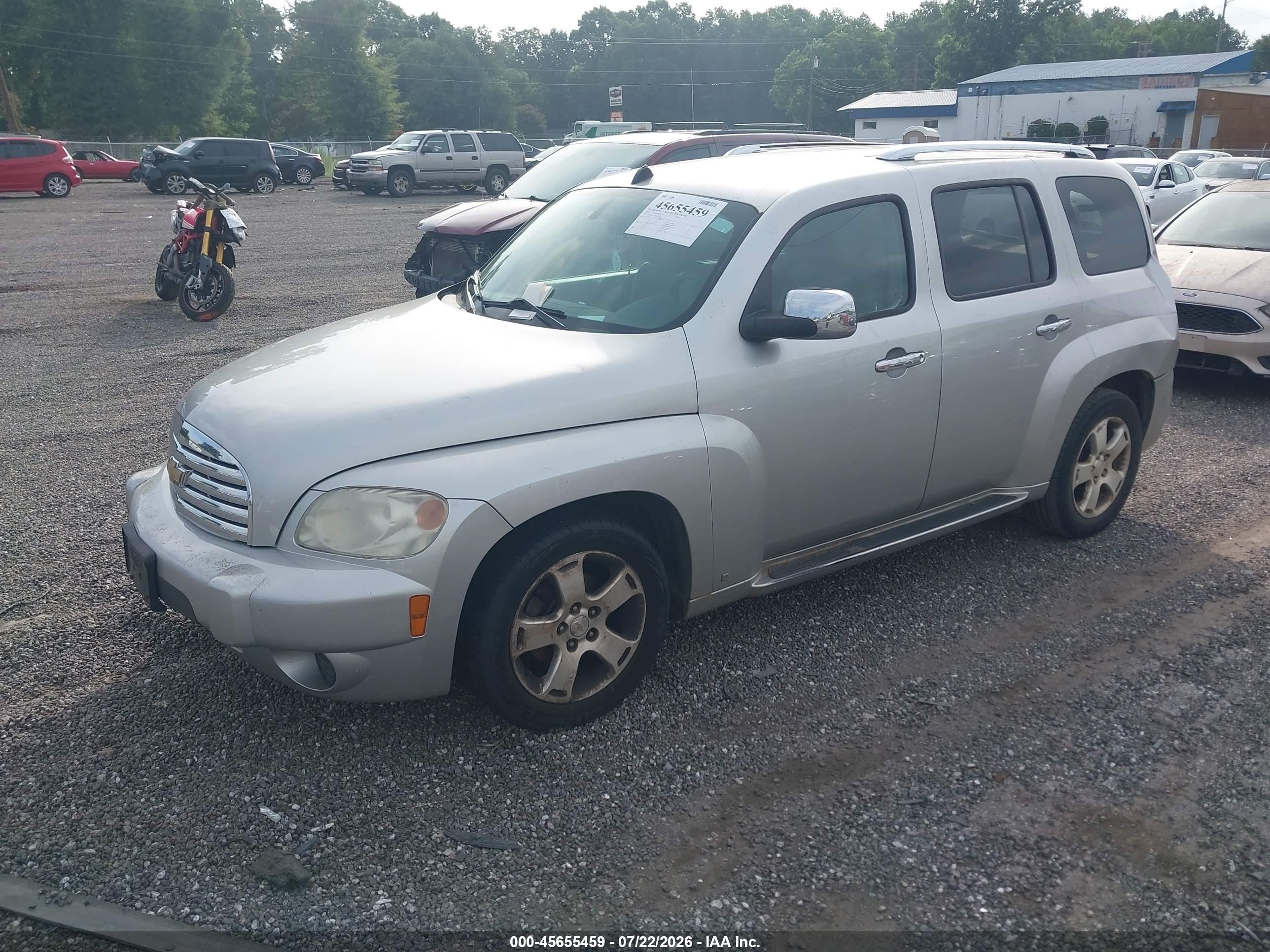 2006 Chevrolet Hhr Lt Silver vin: 3GNDA23D76S627781