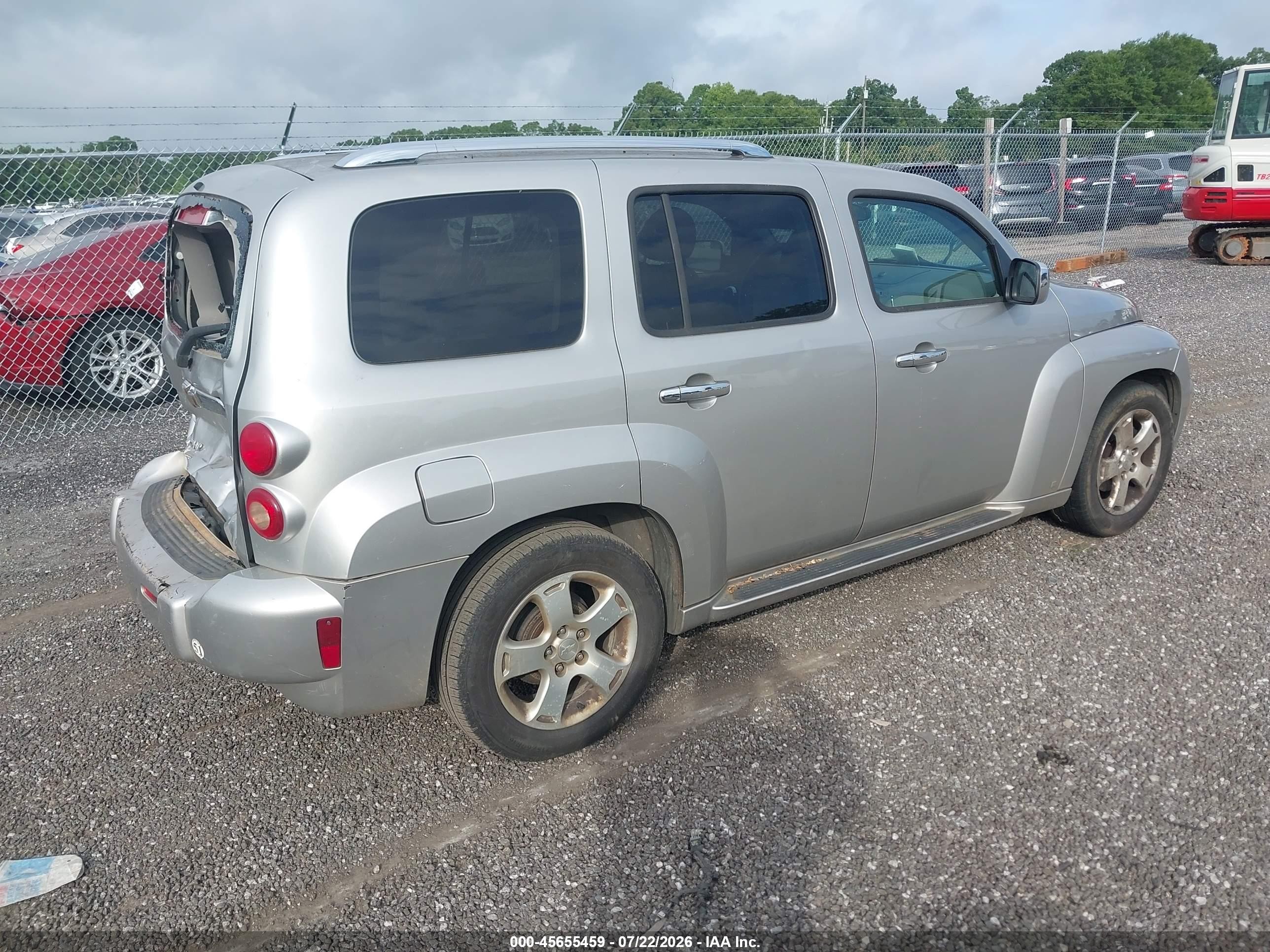 2006 Chevrolet Hhr Lt Silver vin: 3GNDA23D76S627781