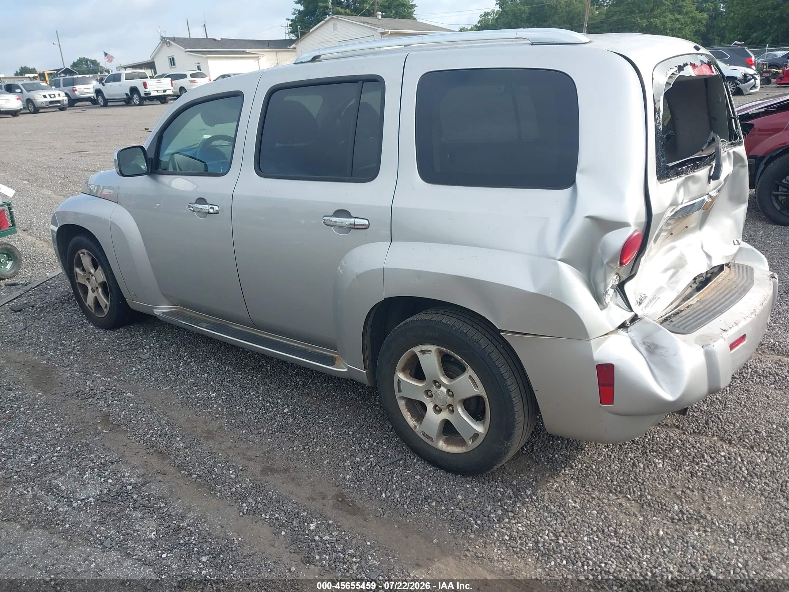 2006 Chevrolet Hhr Lt Silver vin: 3GNDA23D76S627781