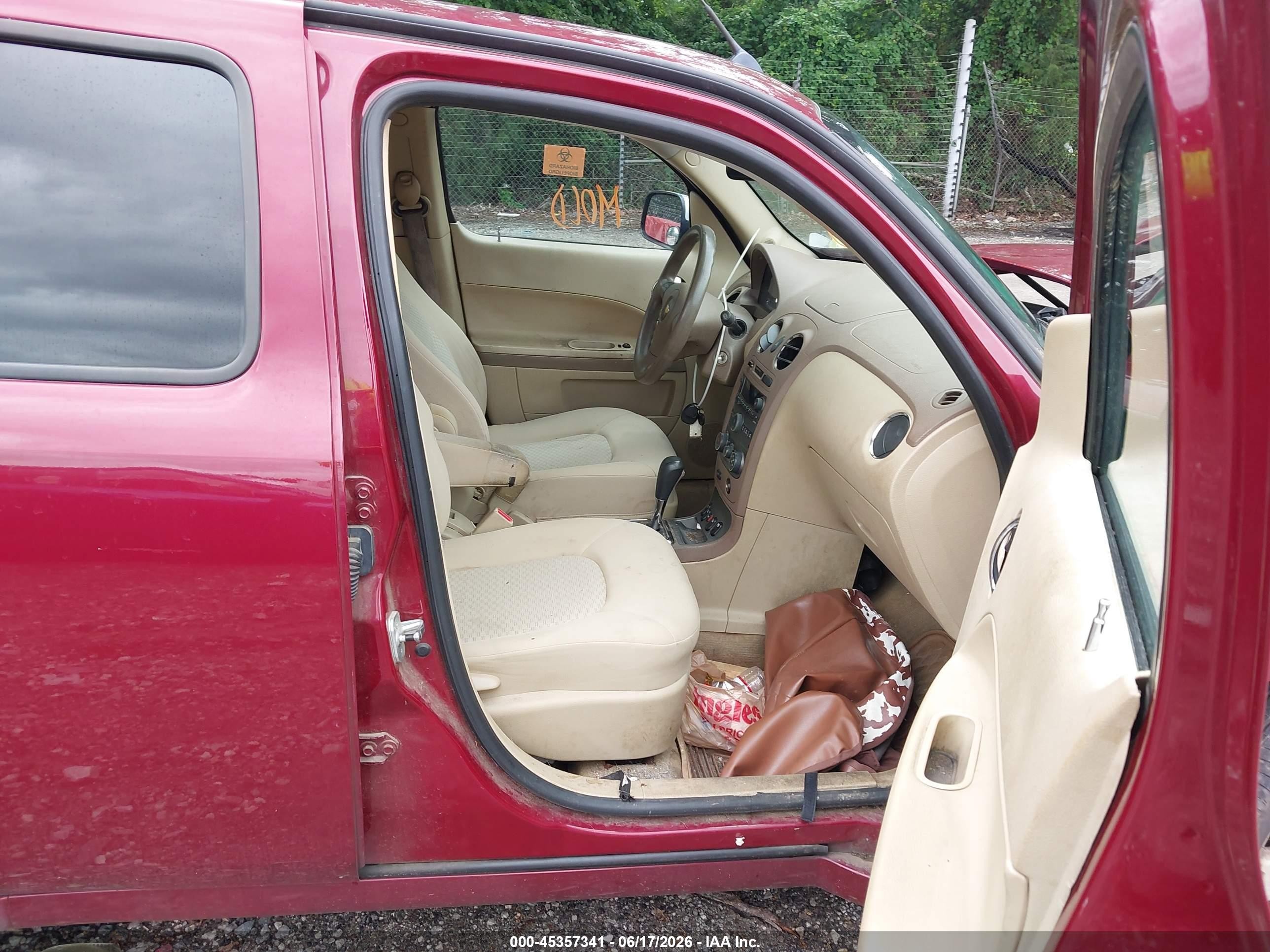 2006 Chevrolet Hhr Lt Red vin: 3GNDA23D76S638425