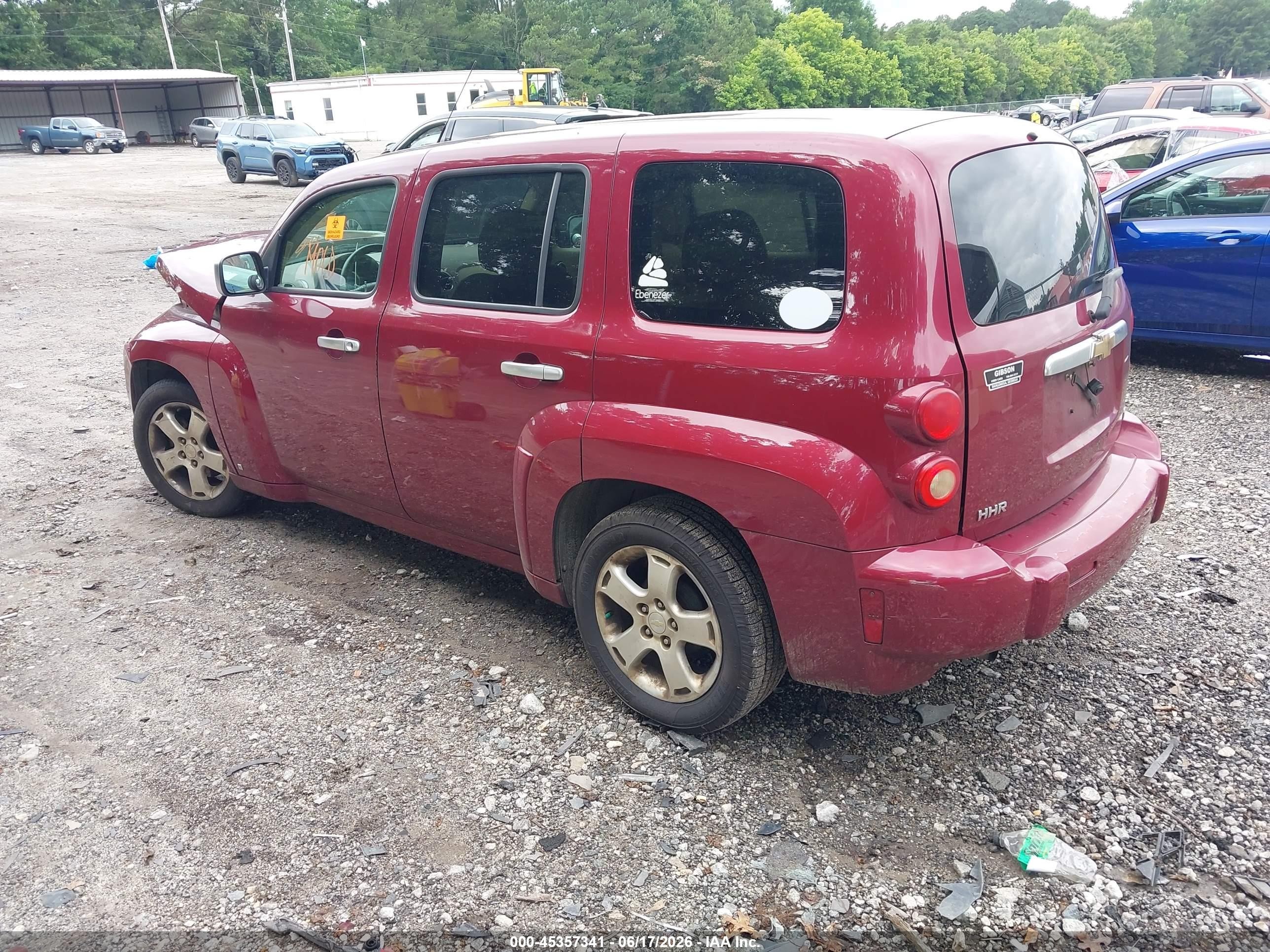 2006 Chevrolet Hhr Lt Red vin: 3GNDA23D76S638425