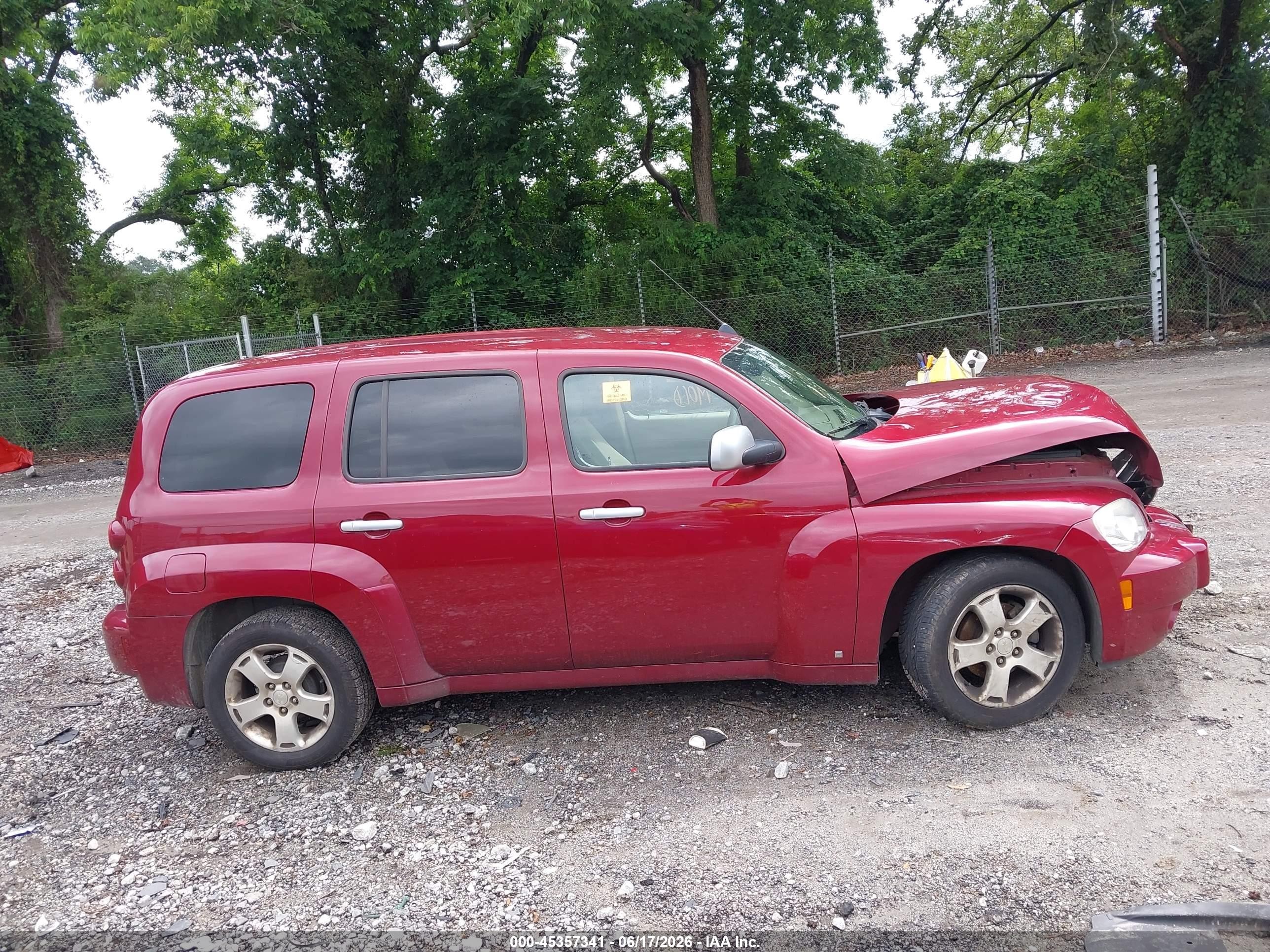 2006 Chevrolet Hhr Lt Red vin: 3GNDA23D76S638425