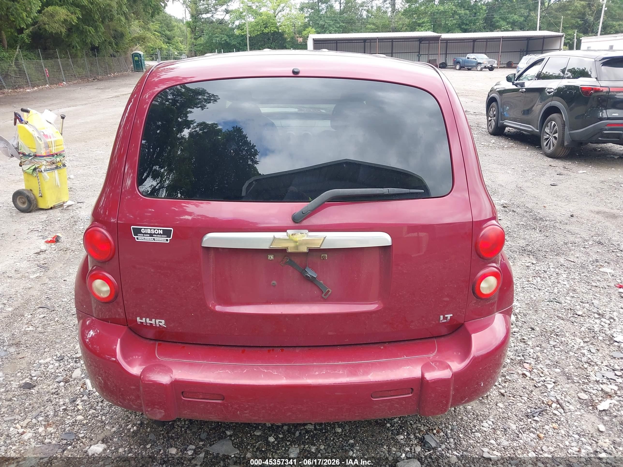 2006 Chevrolet Hhr Lt Red vin: 3GNDA23D76S638425