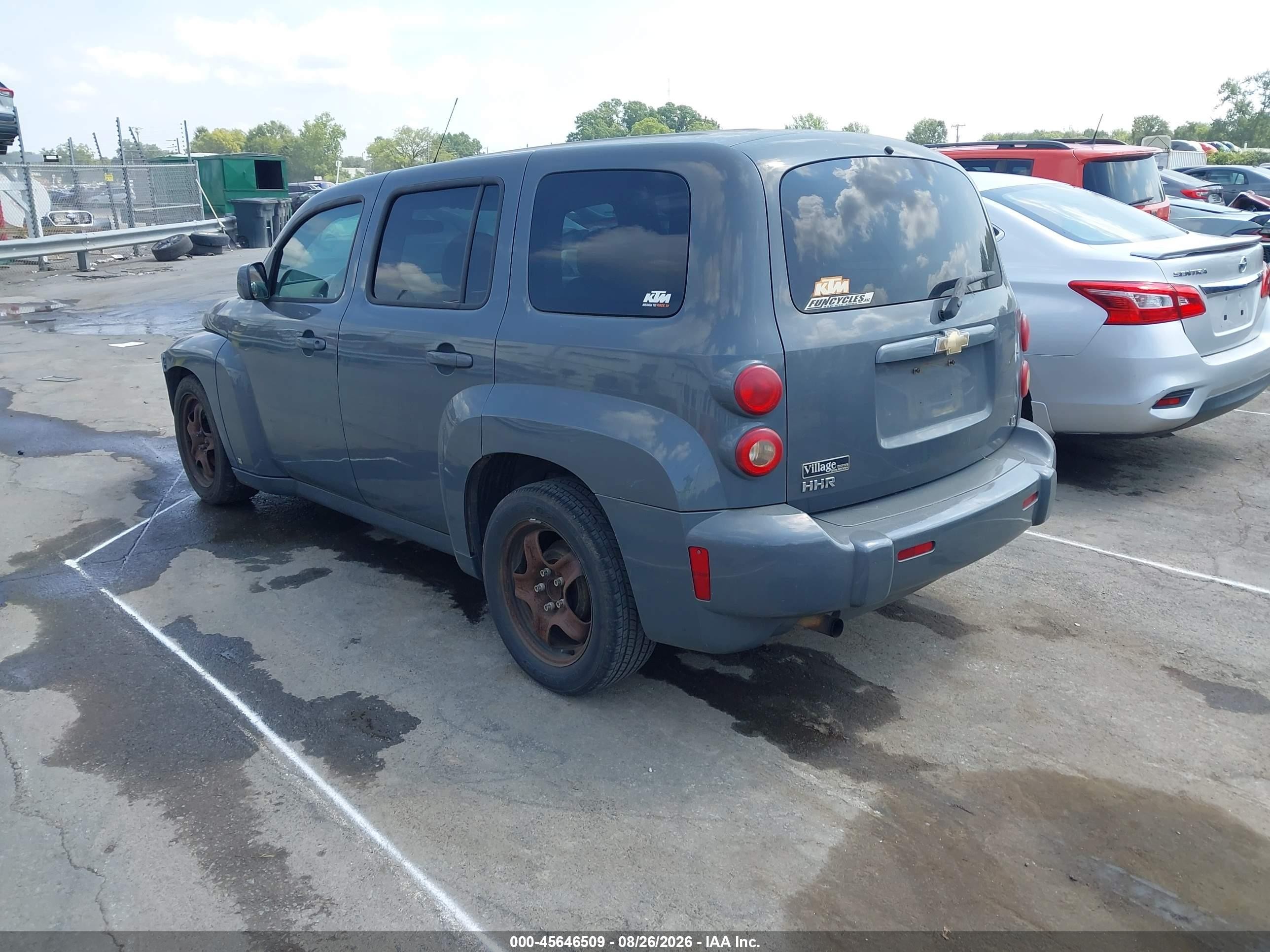 2008 Chevrolet Hhr Lt Серый vin: 3GNDA23D88S556447