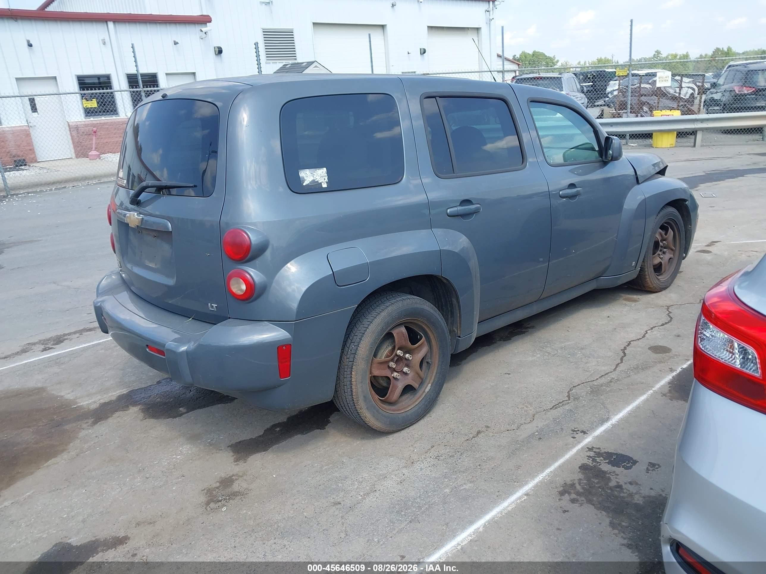 2008 Chevrolet Hhr Lt Серый vin: 3GNDA23D88S556447