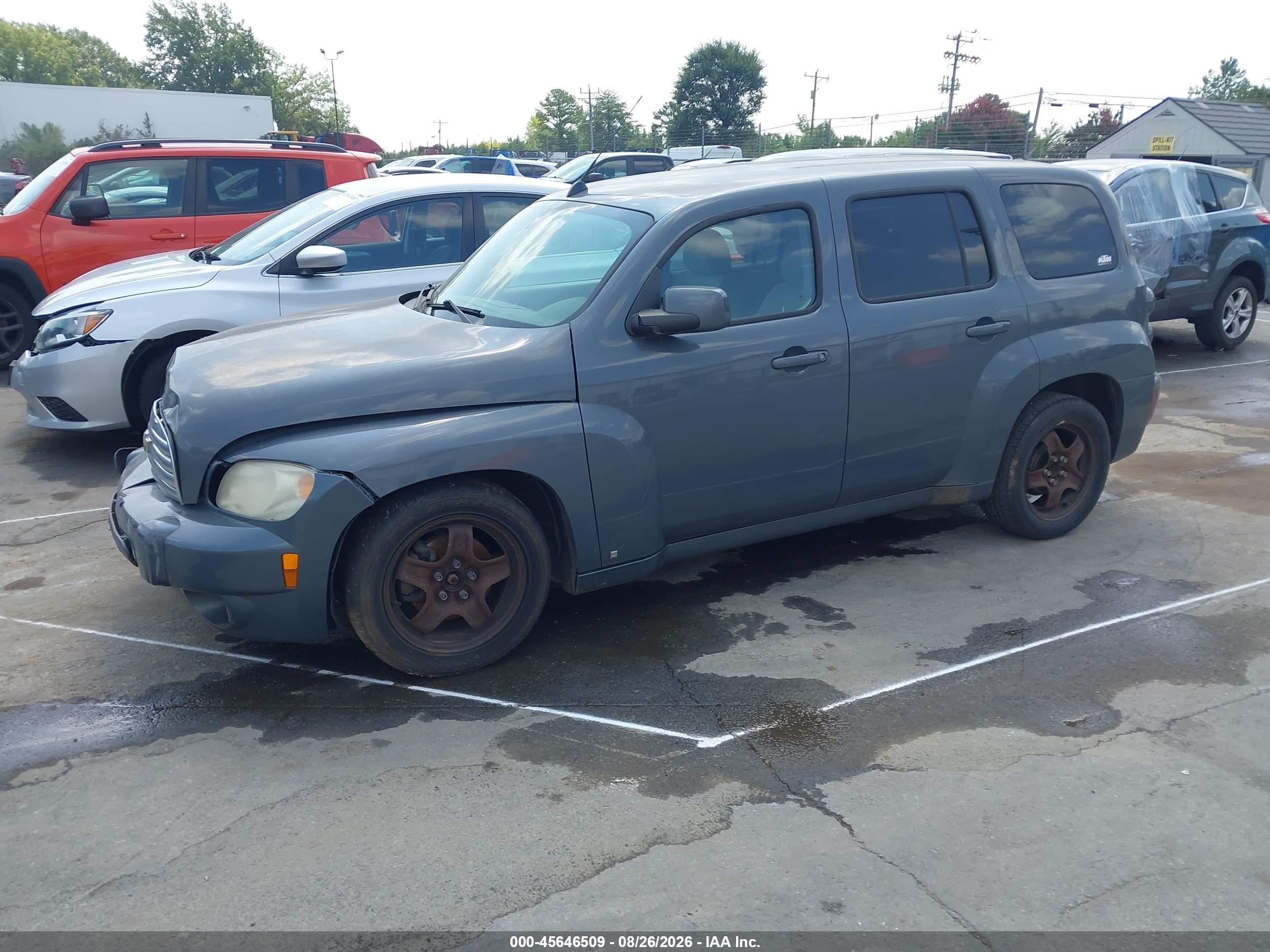 2008 Chevrolet Hhr Lt Серый vin: 3GNDA23D88S556447