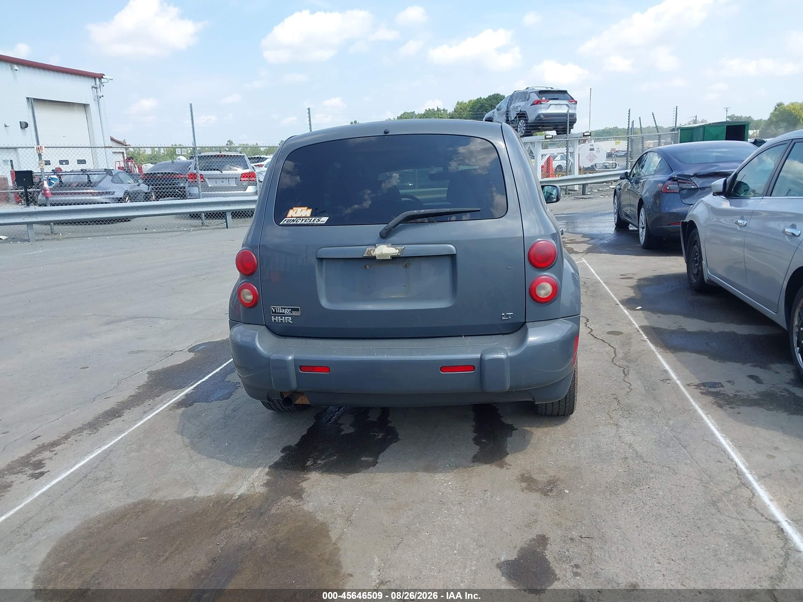 2008 Chevrolet Hhr Lt Серый vin: 3GNDA23D88S556447
