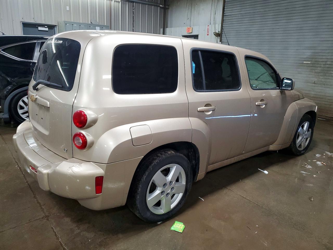 2008 Chevrolet Hhr Lt Beige vin: 3GNDA23D88S567335