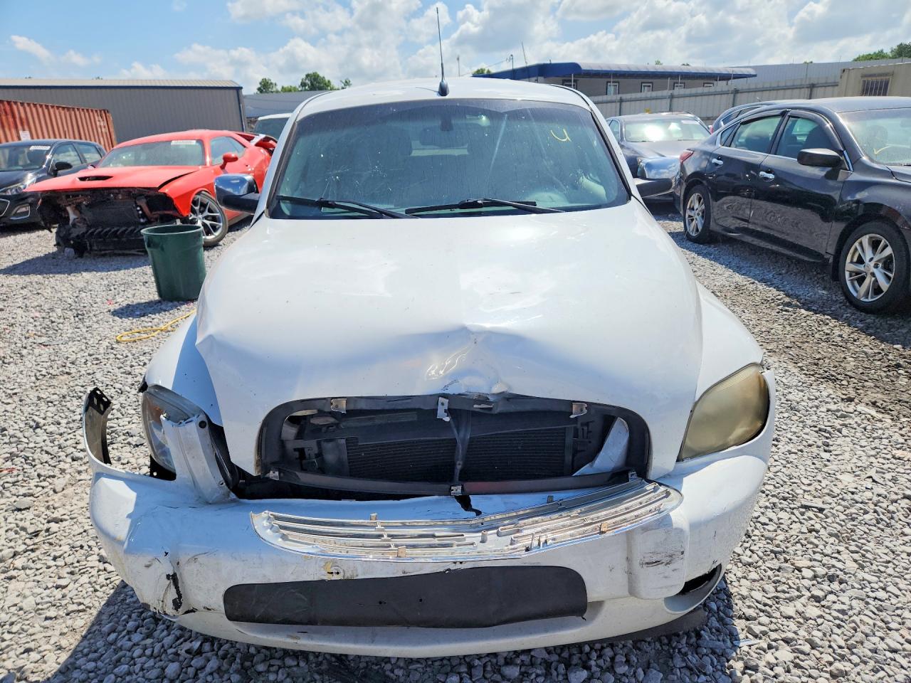 2007 Chevrolet Hhr Lt White vin: 3GNDA23D97S570808