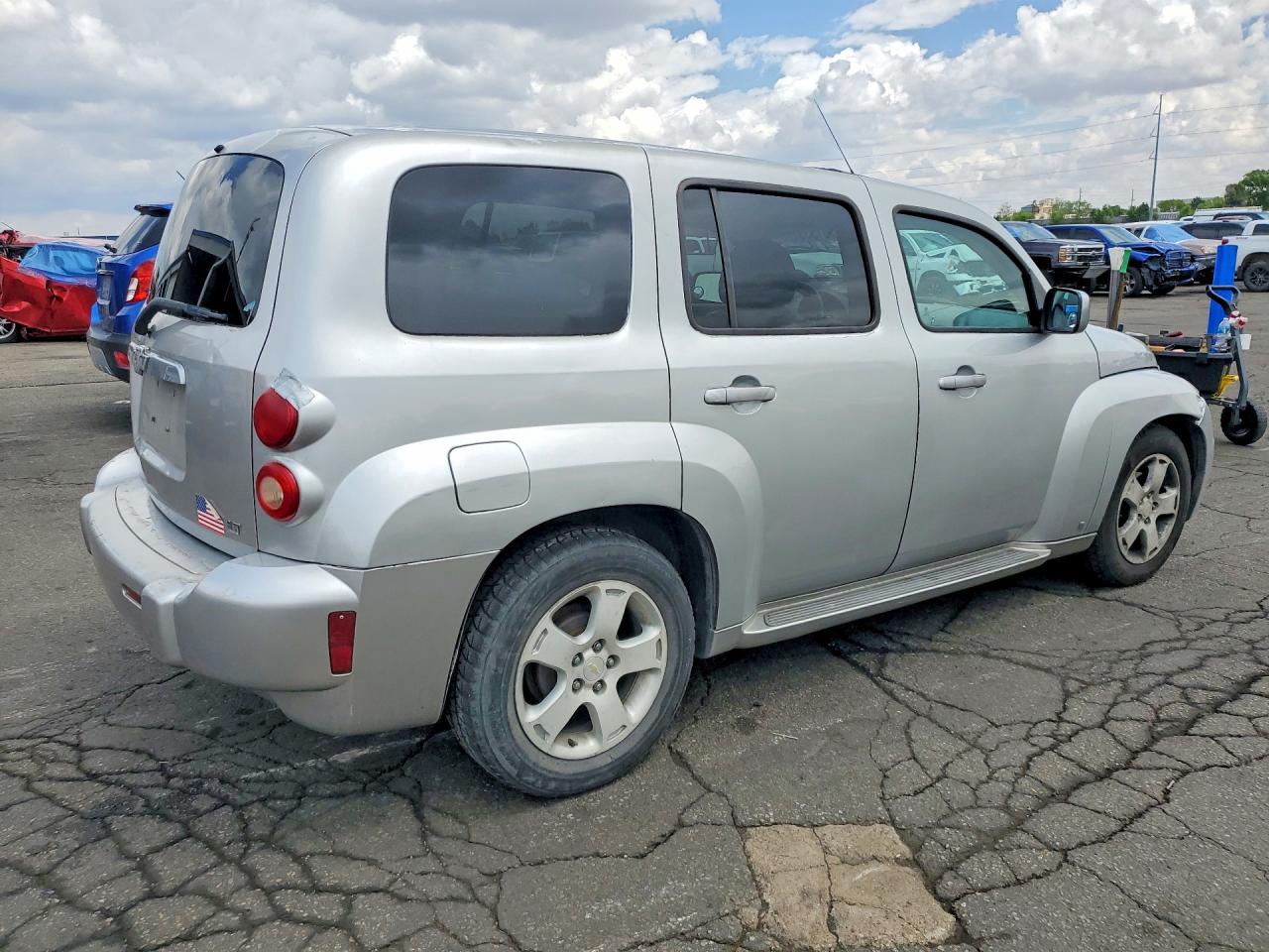 2007 Chevrolet Hhr Lt Silver vin: 3GNDA23D97S601023