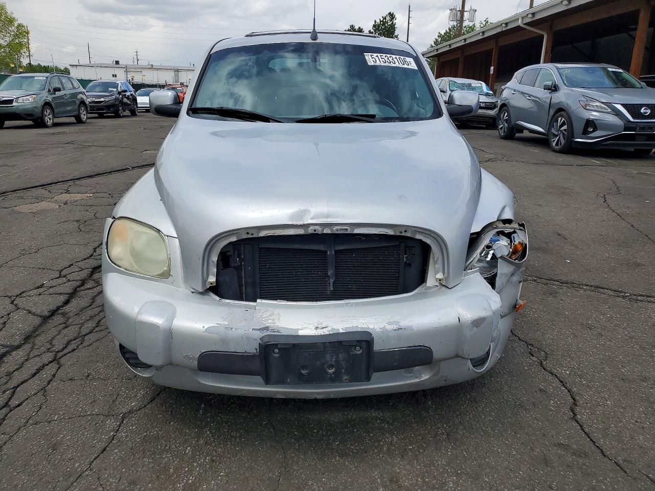 2007 Chevrolet Hhr Lt Silver vin: 3GNDA23D97S601023