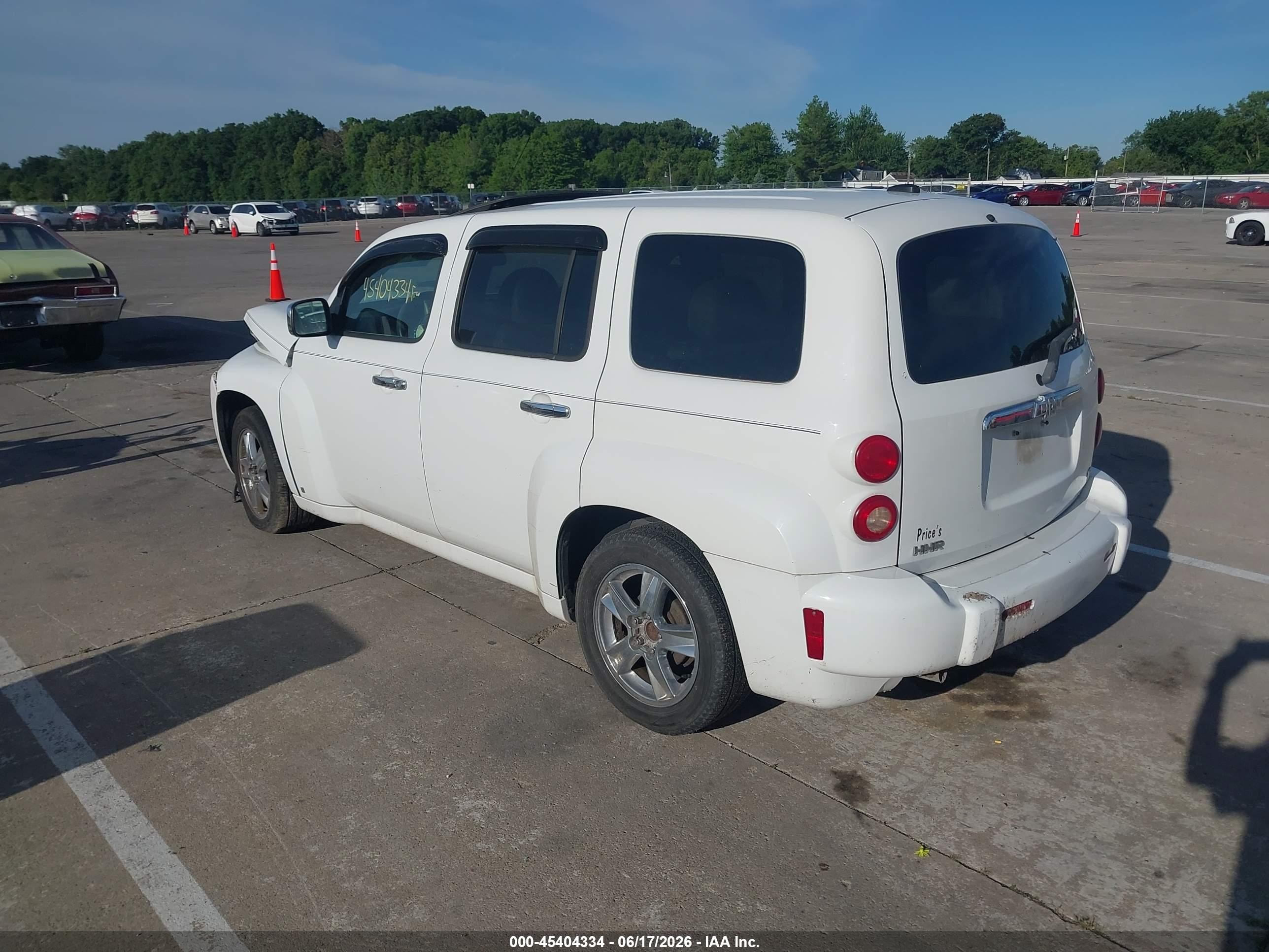 2008 Chevrolet Hhr Lt Белый vin: 3GNDA23D98S616719