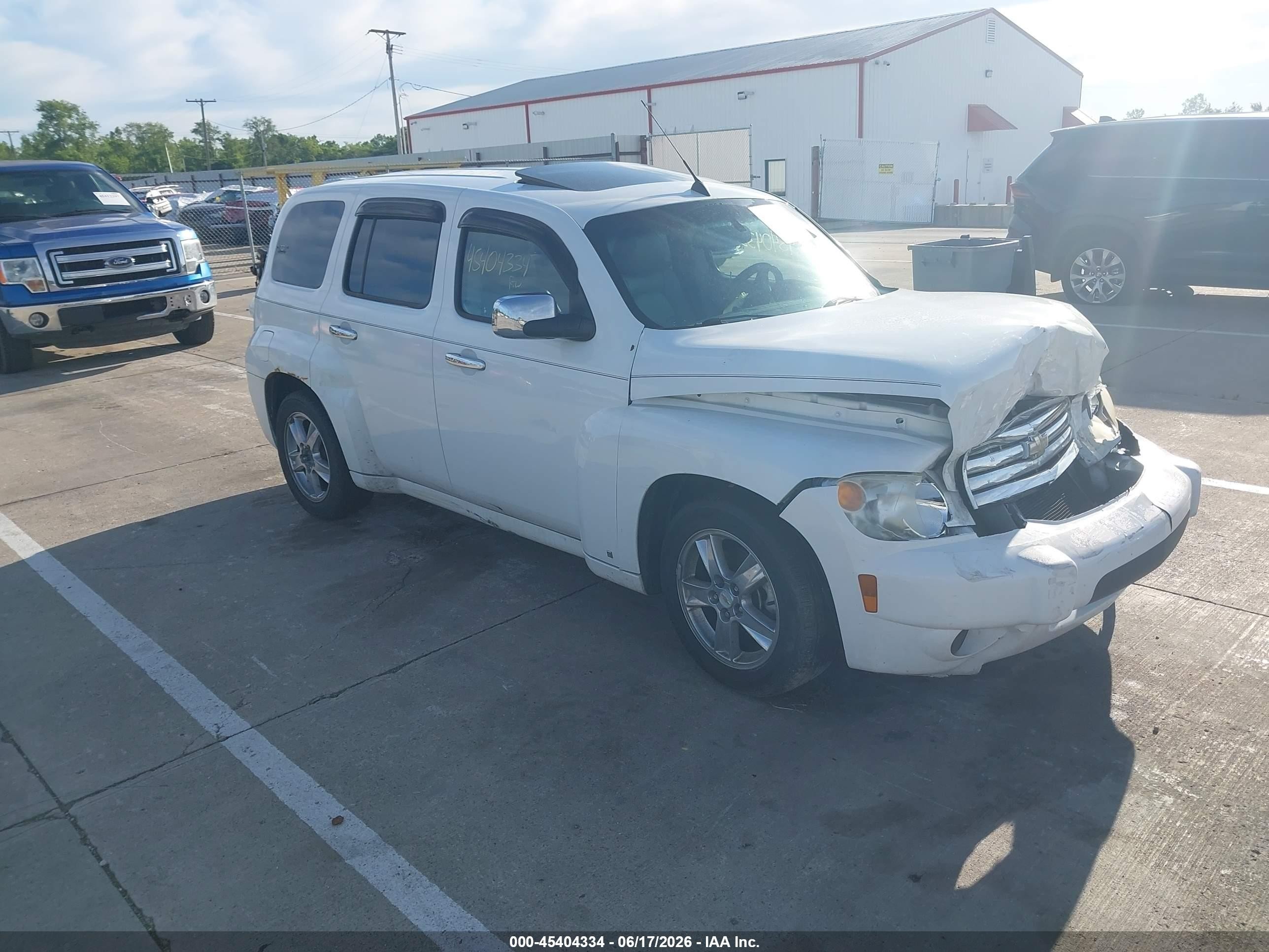 2008 Chevrolet Hhr Lt Белый vin: 3GNDA23D98S616719