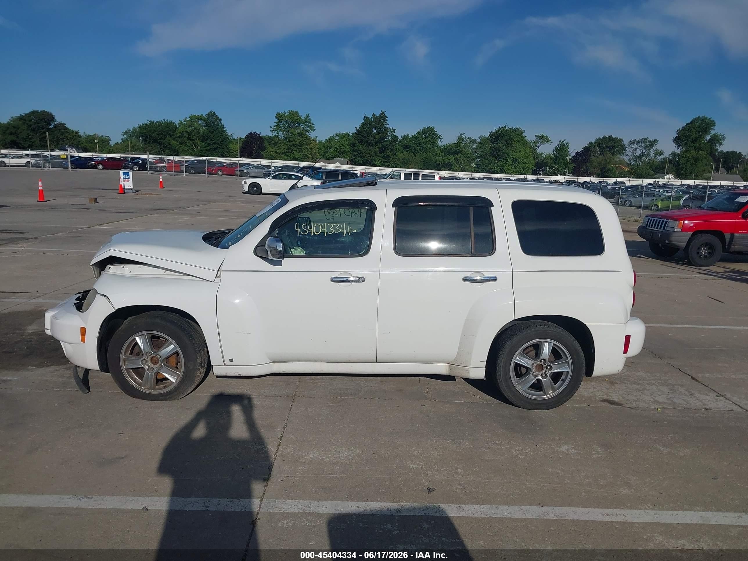 2008 Chevrolet Hhr Lt Белый vin: 3GNDA23D98S616719