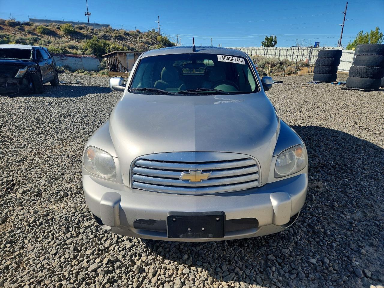 2007 Chevrolet Hhr Lt Silver vin: 3GNDA23DX7S504073