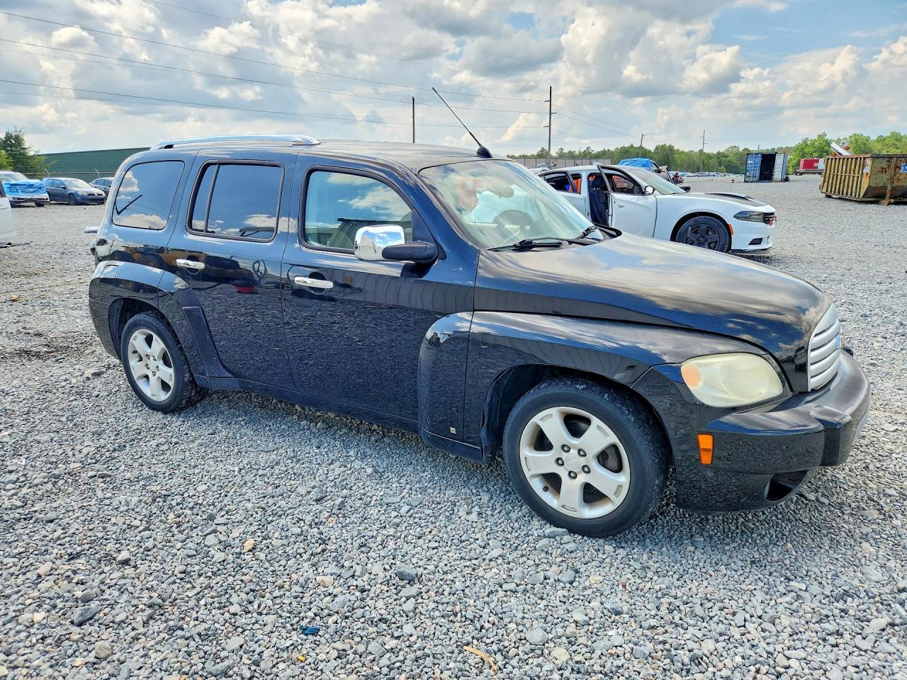 2007 Chevrolet Hhr Lt Black vin: 3GNDA23DX7S516997