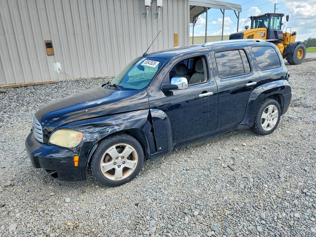 2007 Chevrolet Hhr Lt Black vin: 3GNDA23DX7S516997
