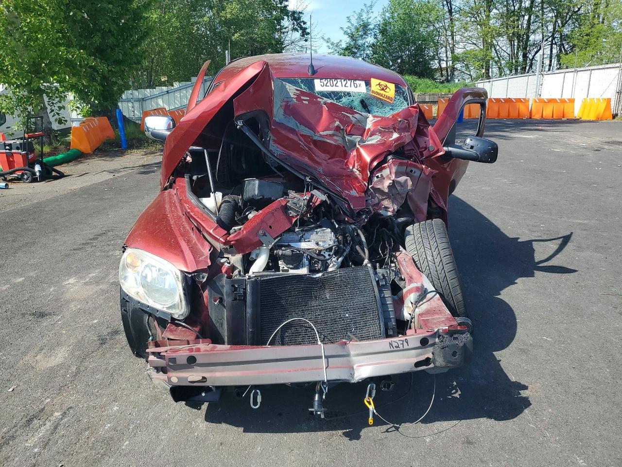 2008 Chevrolet Hhr Lt Burgundy vin: 3GNDA23DX8S543926