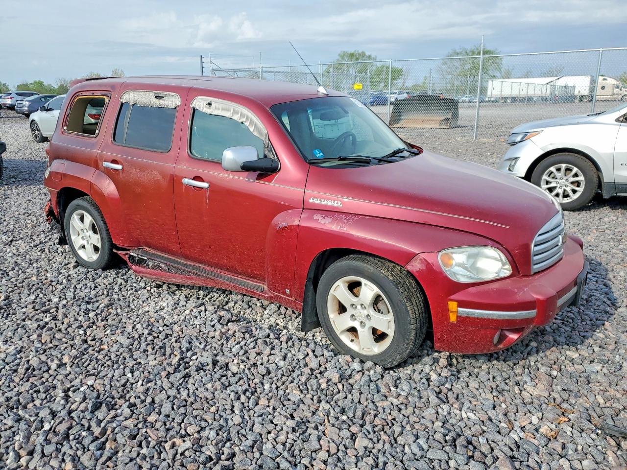 2006 Chevrolet Hhr Lt Burgundy vin: 3GNDA23P06S563416