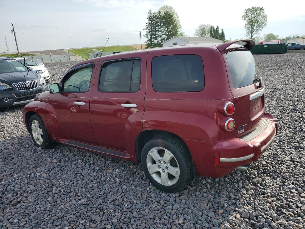 2006 Chevrolet Hhr Lt Burgundy vin: 3GNDA23P06S563416
