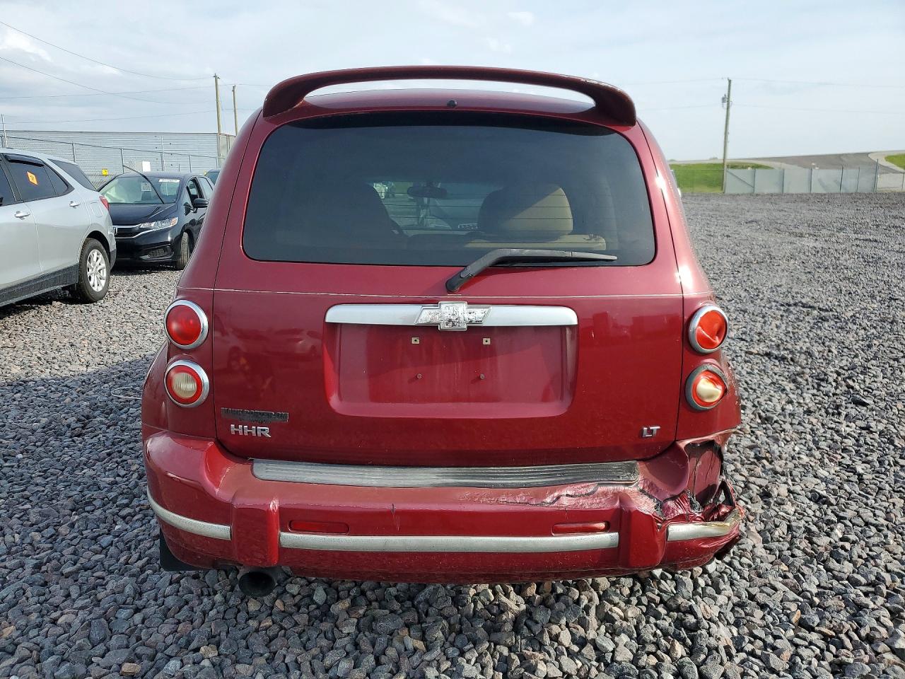 2006 Chevrolet Hhr Lt Burgundy vin: 3GNDA23P06S563416