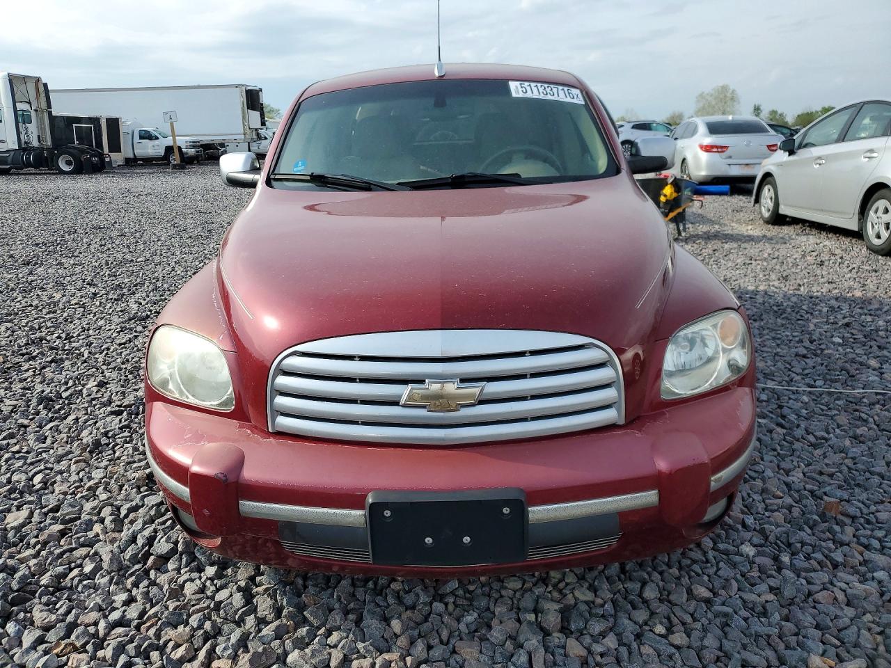 2006 Chevrolet Hhr Lt Burgundy vin: 3GNDA23P06S563416