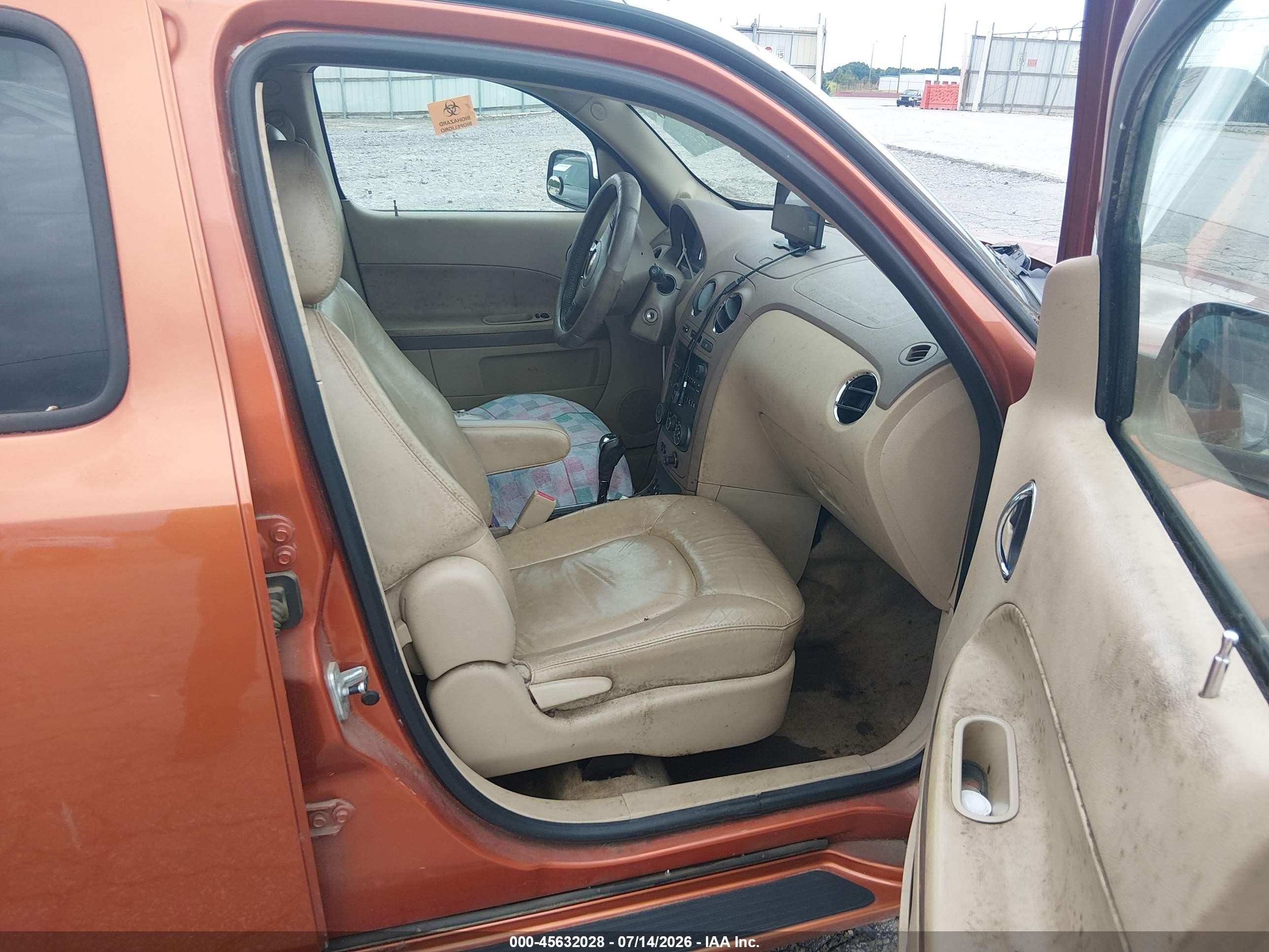 2006 Chevrolet Hhr Lt Orange vin: 3GNDA23P06S577171