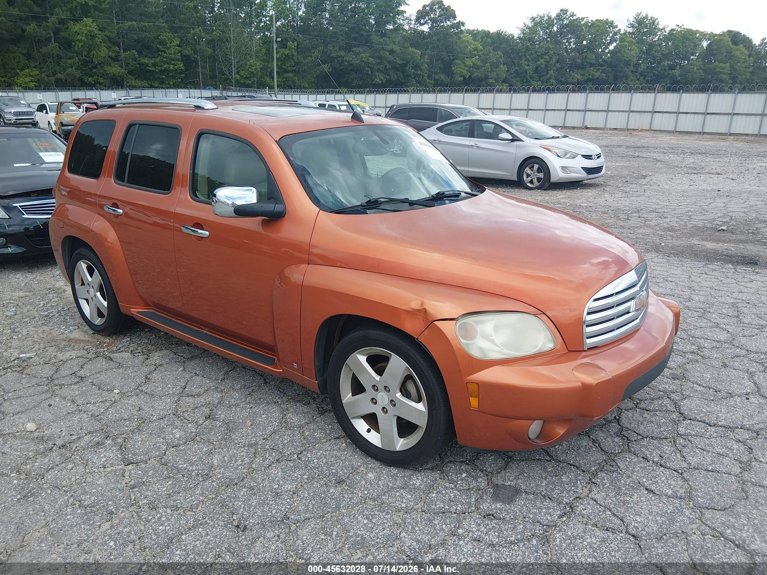 2006 Chevrolet Hhr Lt Orange vin: 3GNDA23P06S577171
