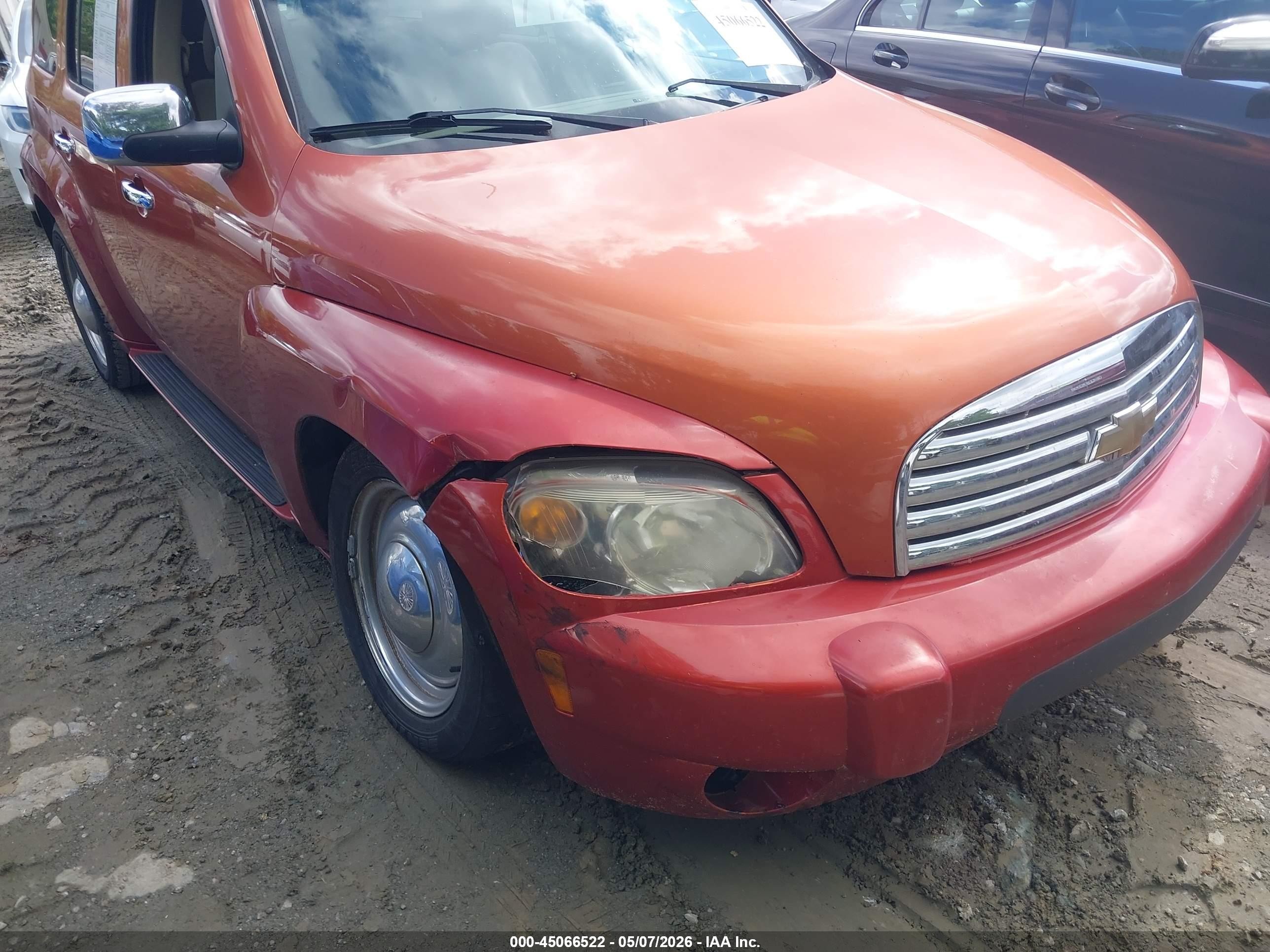 2007 Chevrolet Hhr Lt Orange vin: 3GNDA23P07S519868