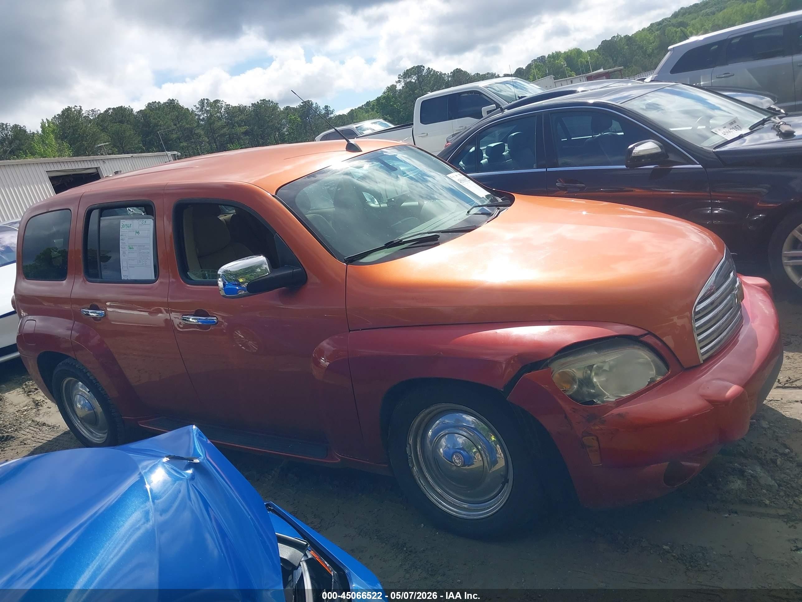 2007 Chevrolet Hhr Lt Orange vin: 3GNDA23P07S519868