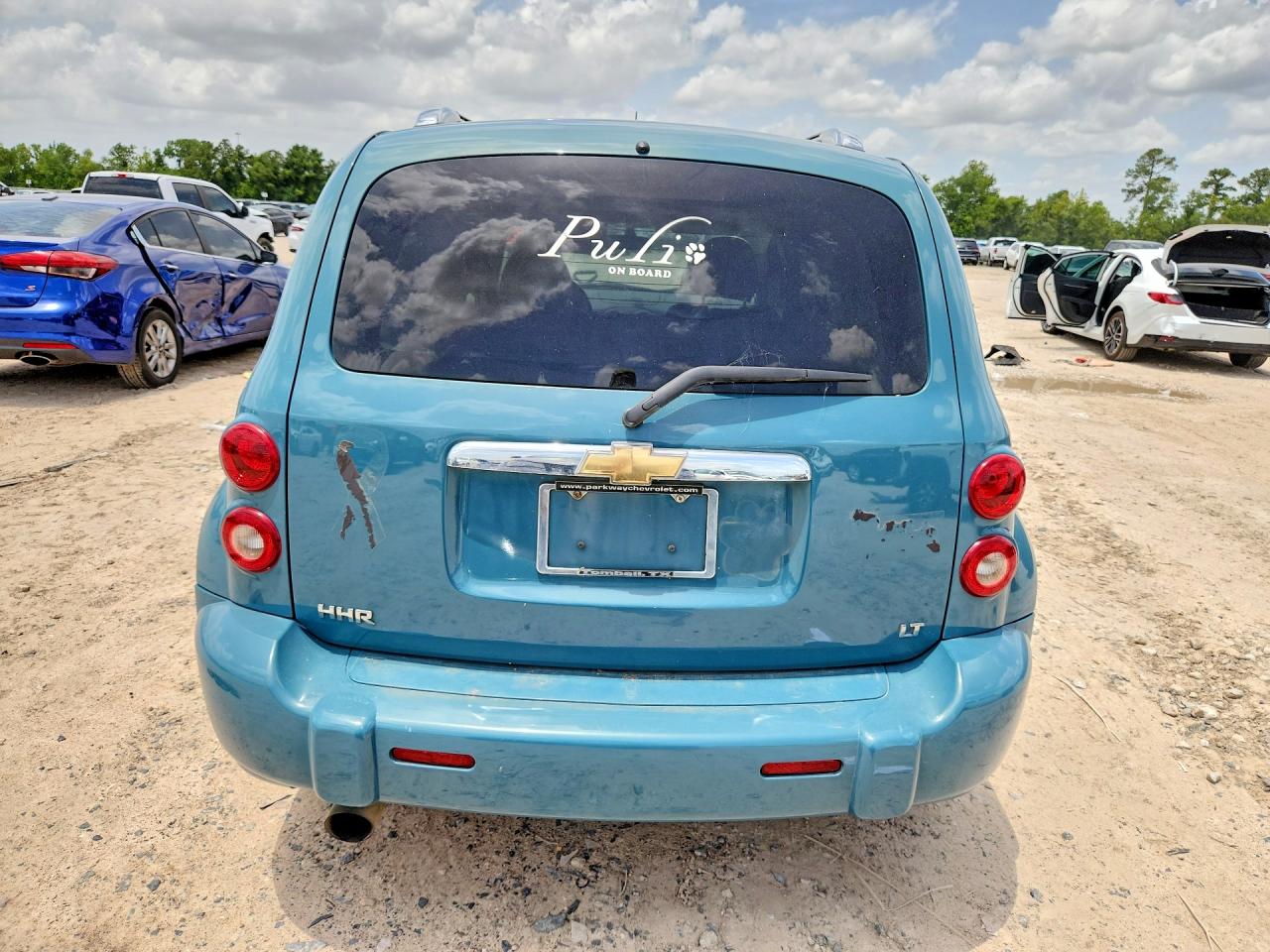 2007 Chevrolet Hhr Lt Teal vin: 3GNDA23P07S589788