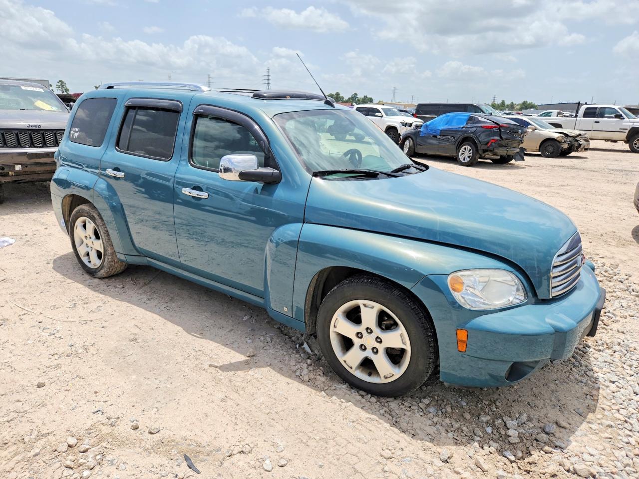 2007 Chevrolet Hhr Lt Teal vin: 3GNDA23P07S589788