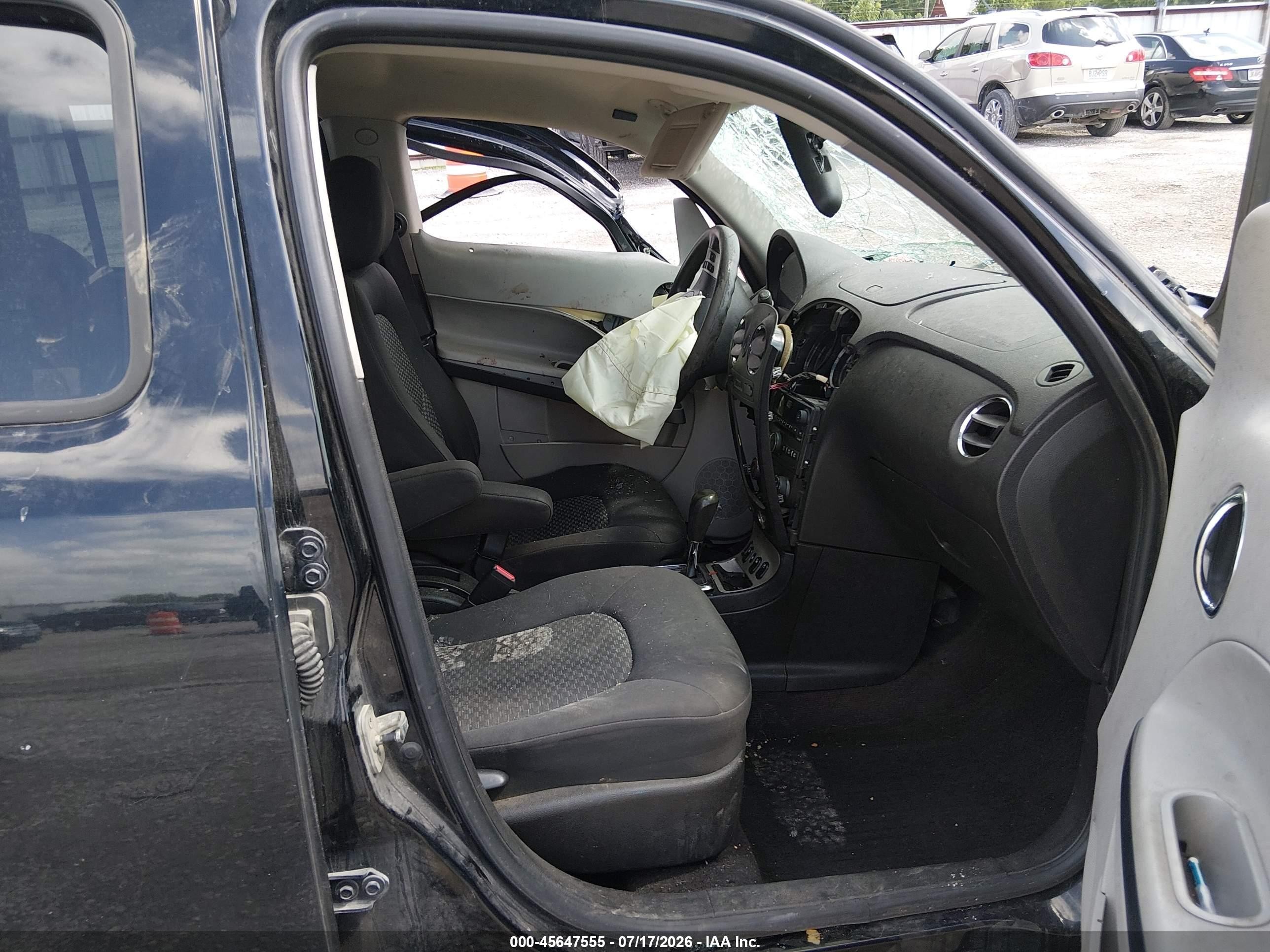 2007 Chevrolet Hhr Lt Black vin: 3GNDA23P07S639265