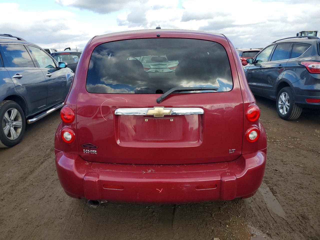 2006 Chevrolet Hhr Lt Burgundy vin: 3GNDA23P16S500115