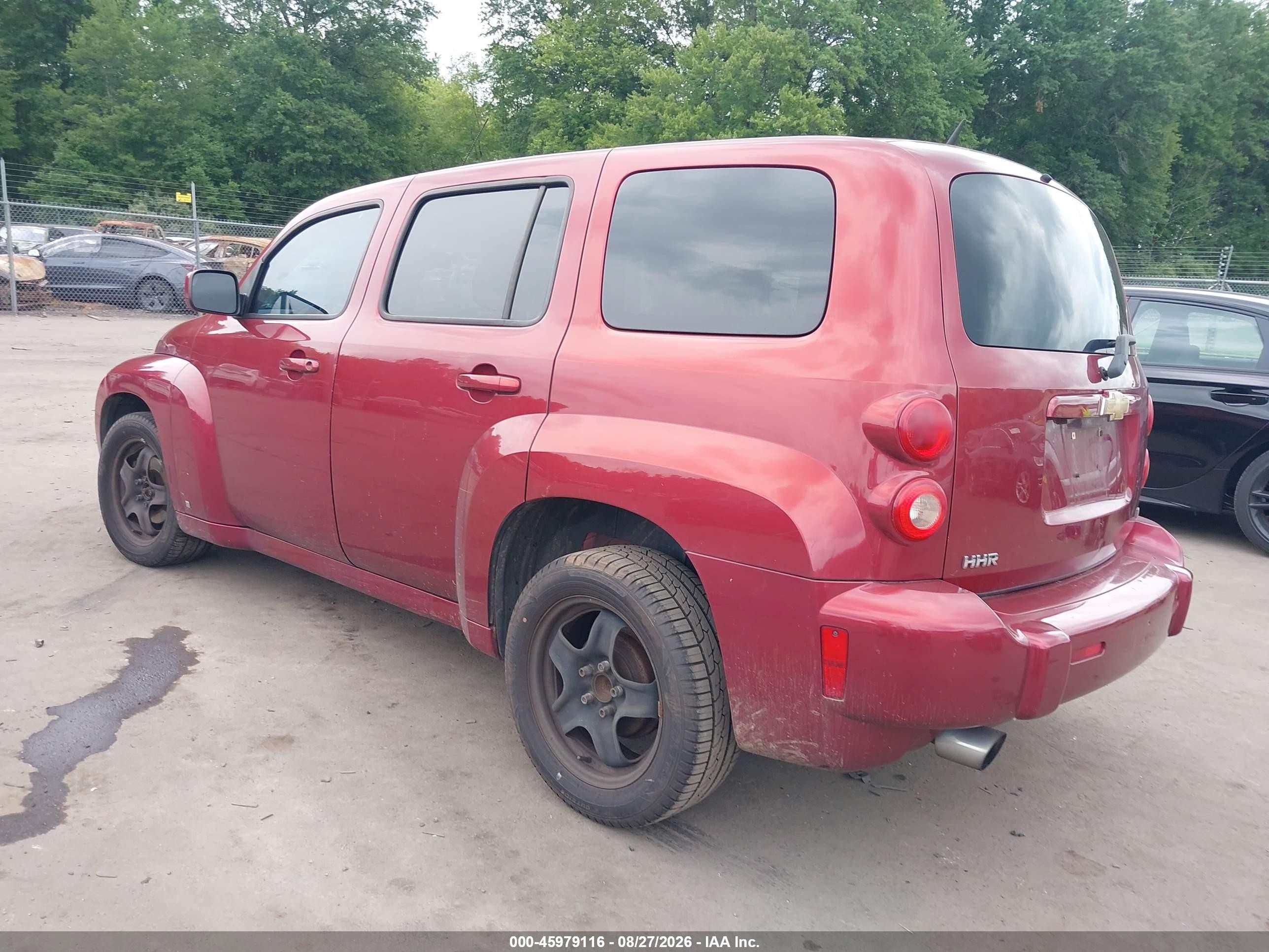 2008 Chevrolet Hhr Lt Red vin: 3GNDA23P18S607958