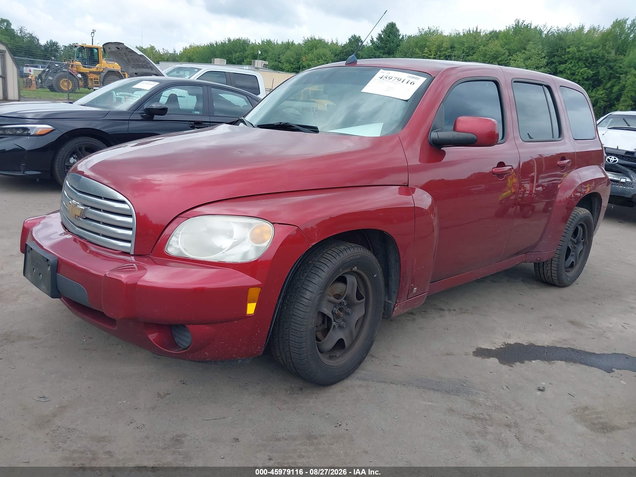 2008 Chevrolet Hhr Lt Red vin: 3GNDA23P18S607958